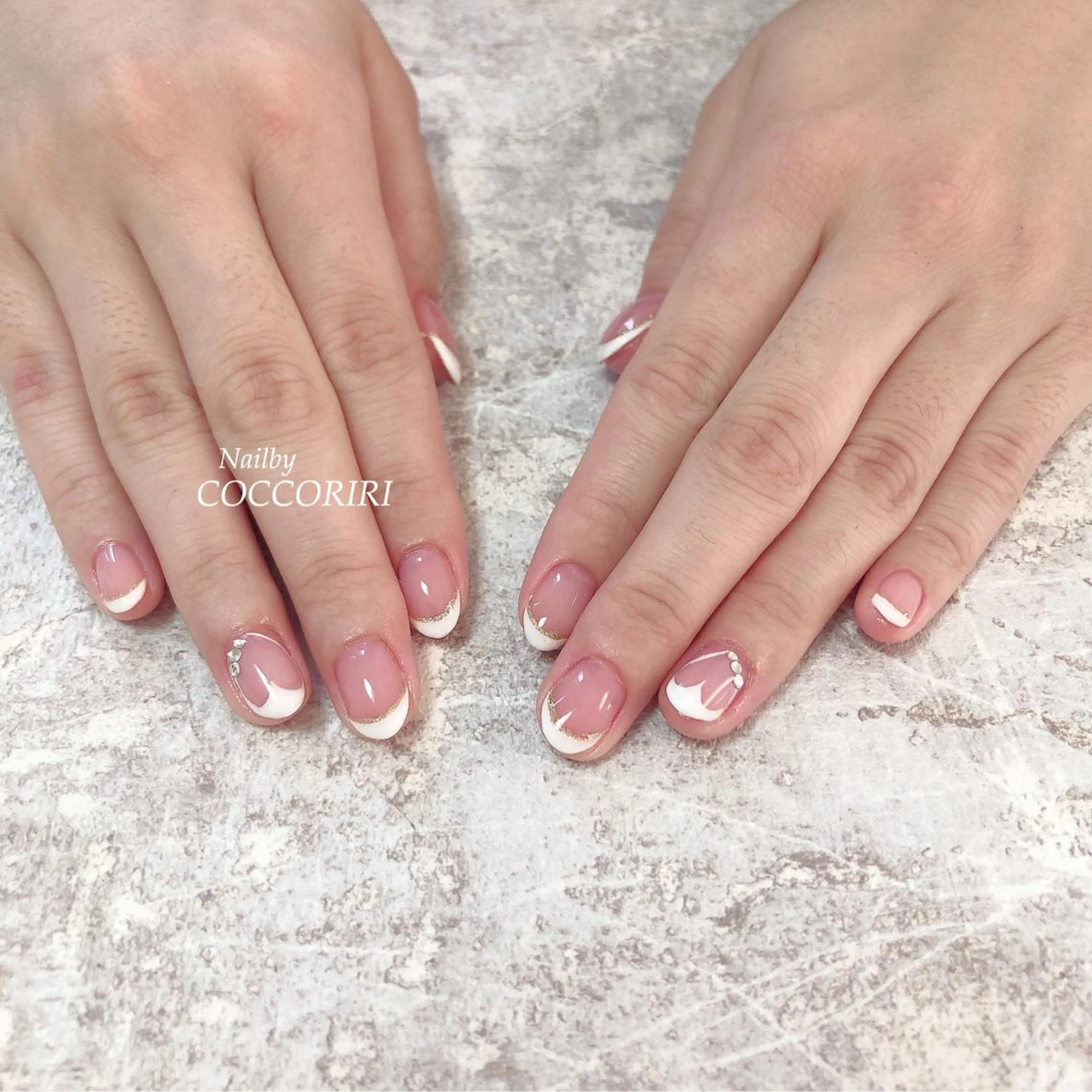 ネイル アートネイル ハート ensowa✱laf NAILのネイルデザイン