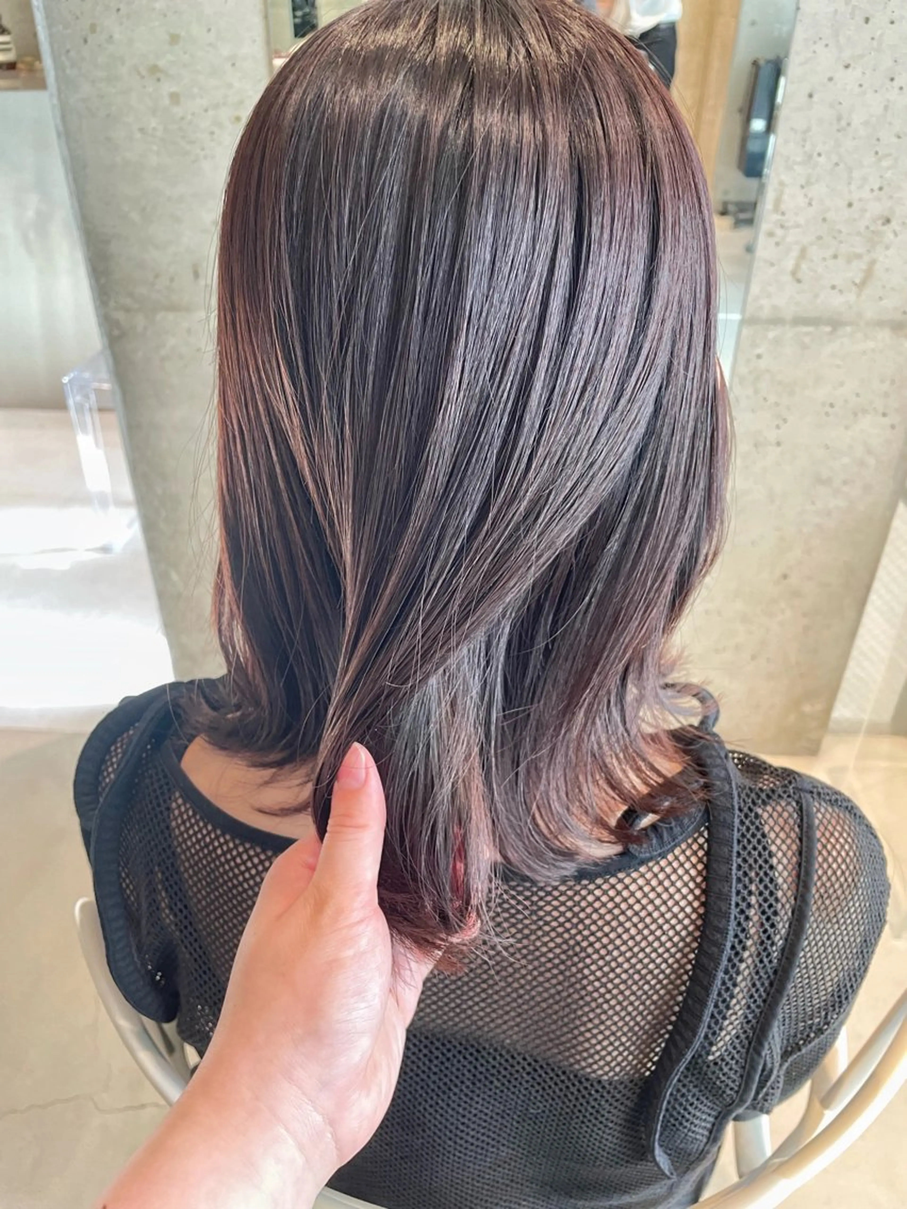 ミディアム IDEN AND TITY所属・ショートモデル募集 yukakoのヘアスタイル