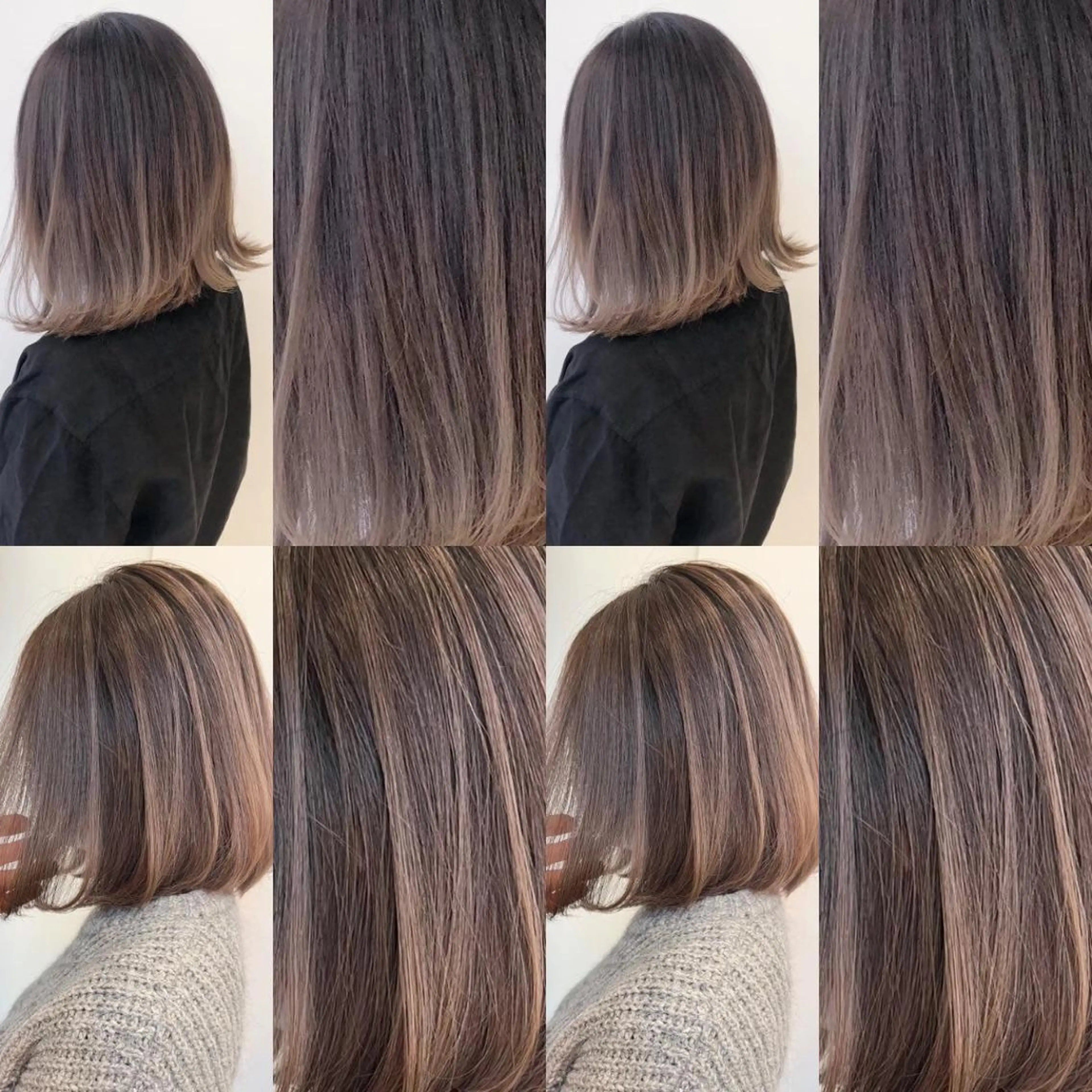 ミディアム 🦋ハイトーン特化 🦋‪Nozomiのヘアスタイル