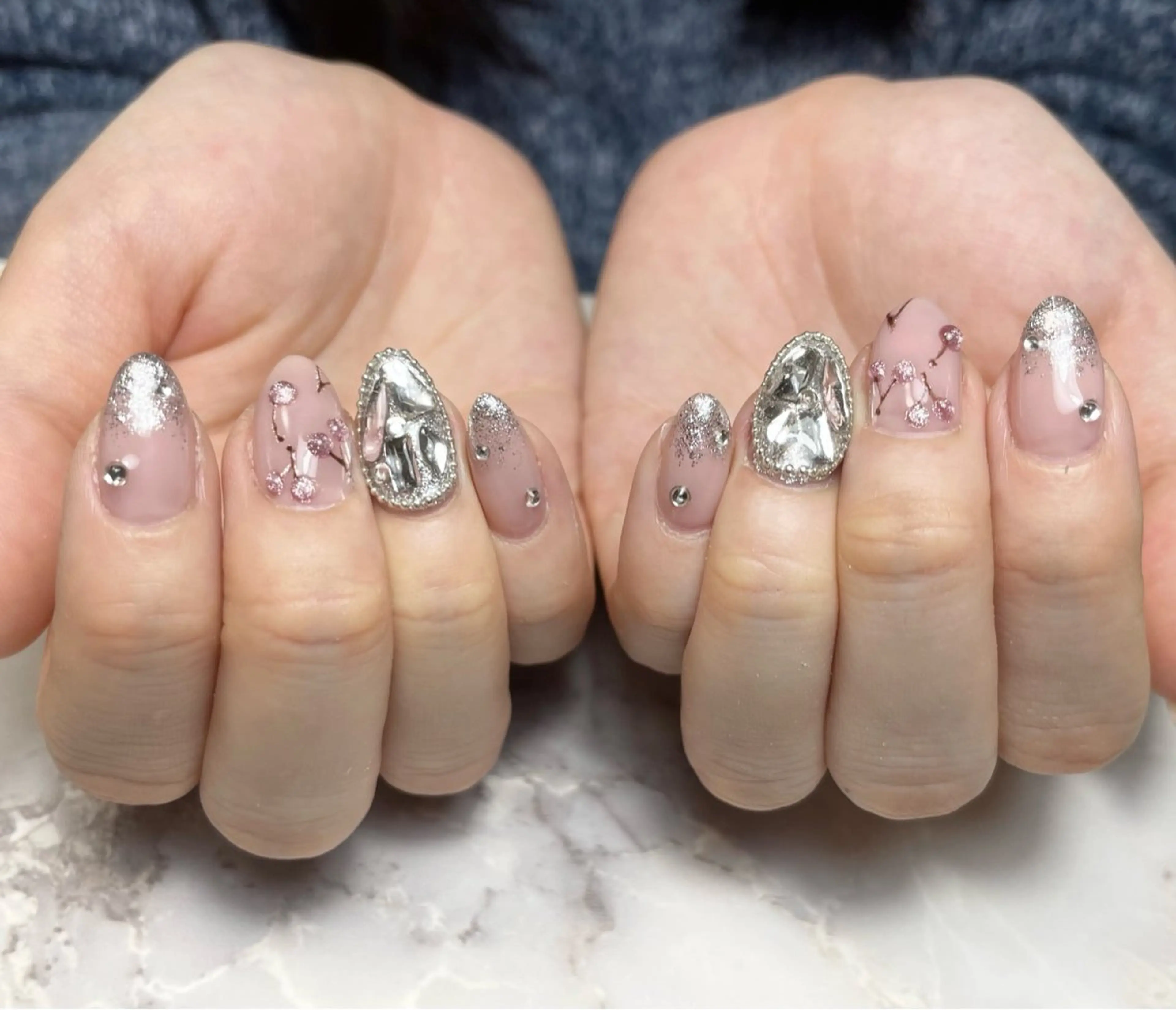 ネイル ハンドネイル BLANCEnail所属・BLANCnail yuuのネイルデザイン