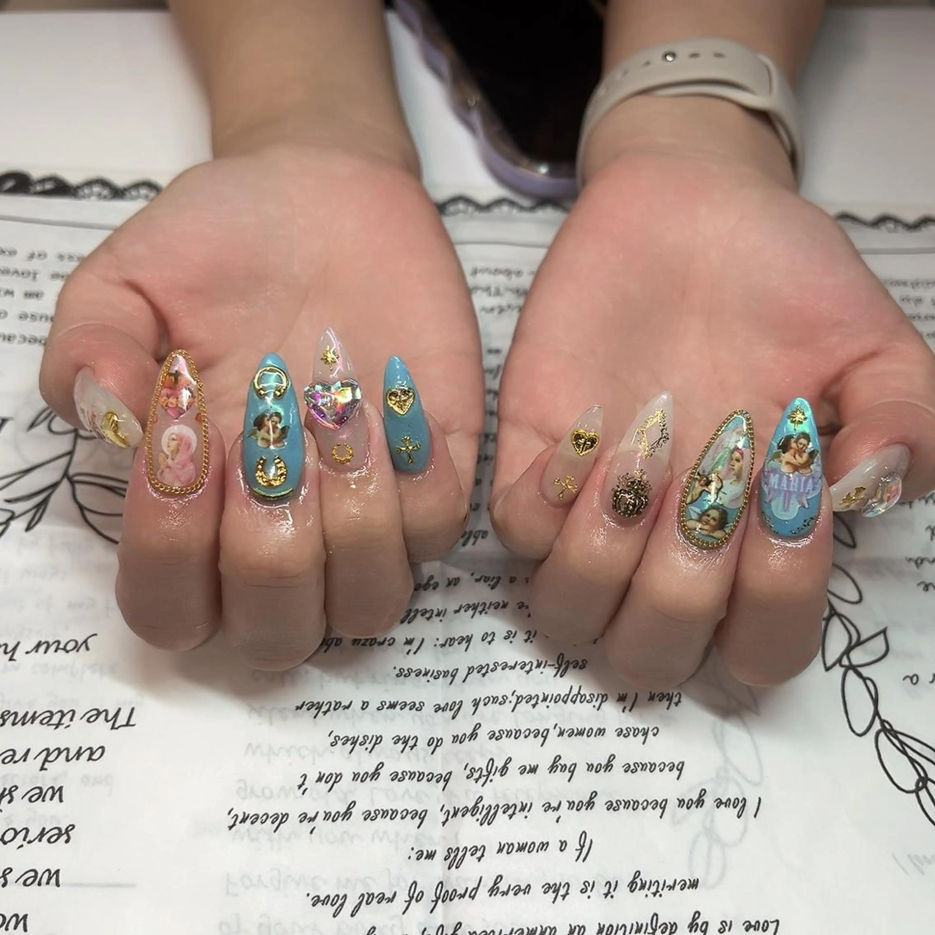 ネイル ハンドネイル ༺༒T&K nail ༒༻のネイルデザイン