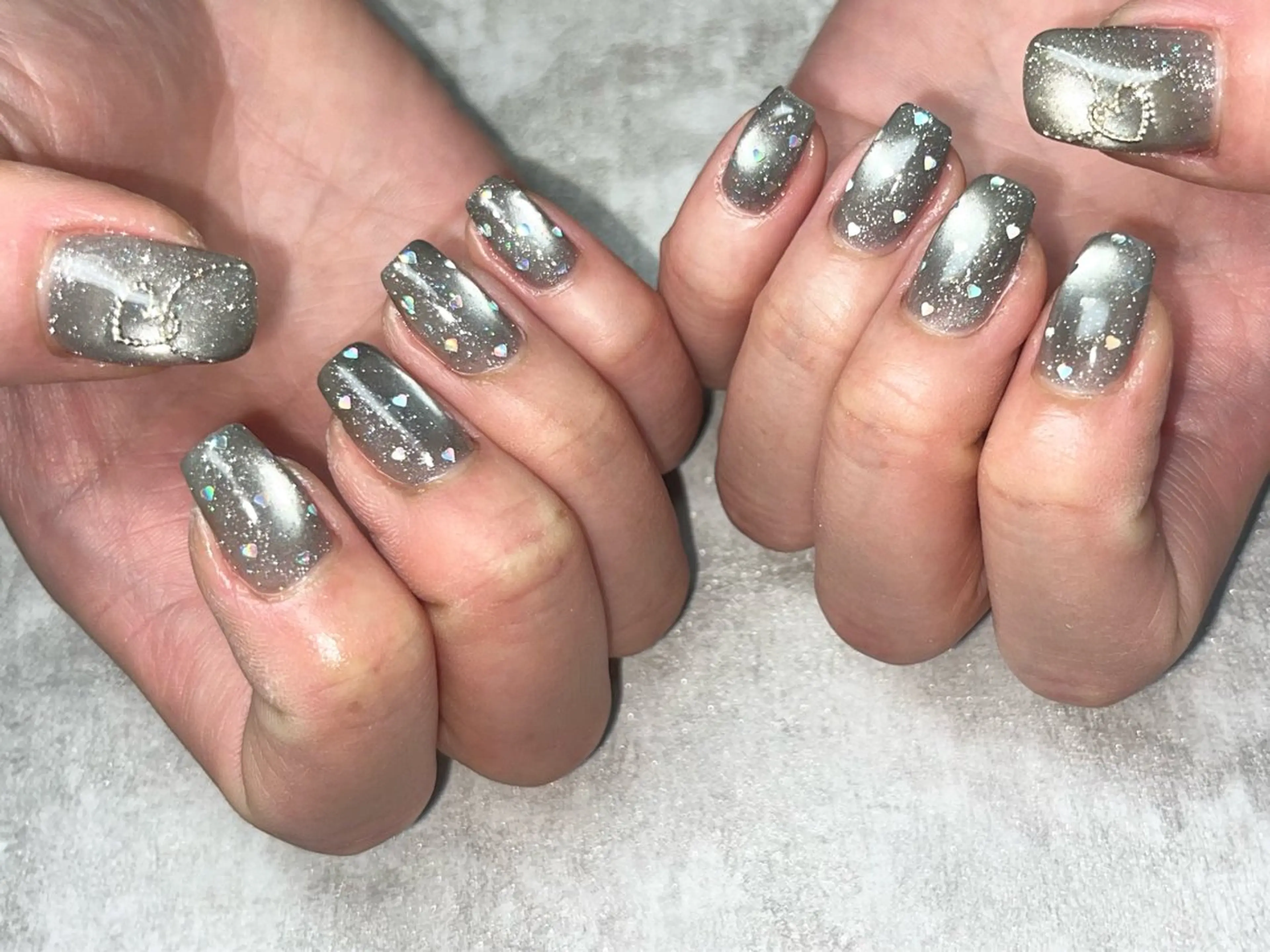 ネイル ハンドネイル Queennail 北堀江Yumiのネイルデザイン