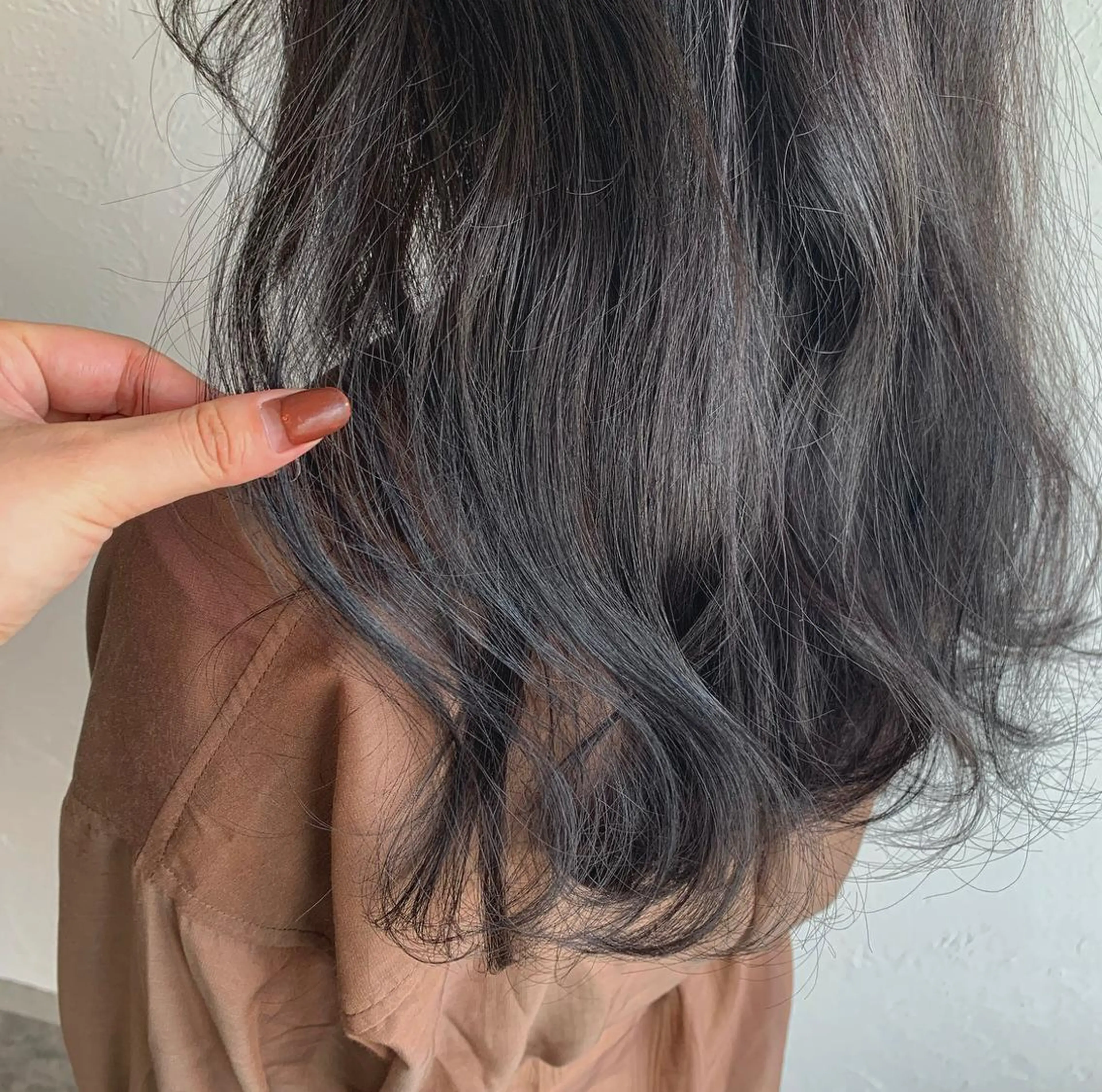セミロング カラー カット ヘアカラー トリートメント due hair所属・満足度🐼◎🌟🌈 村上栞菜のヘアスタイル