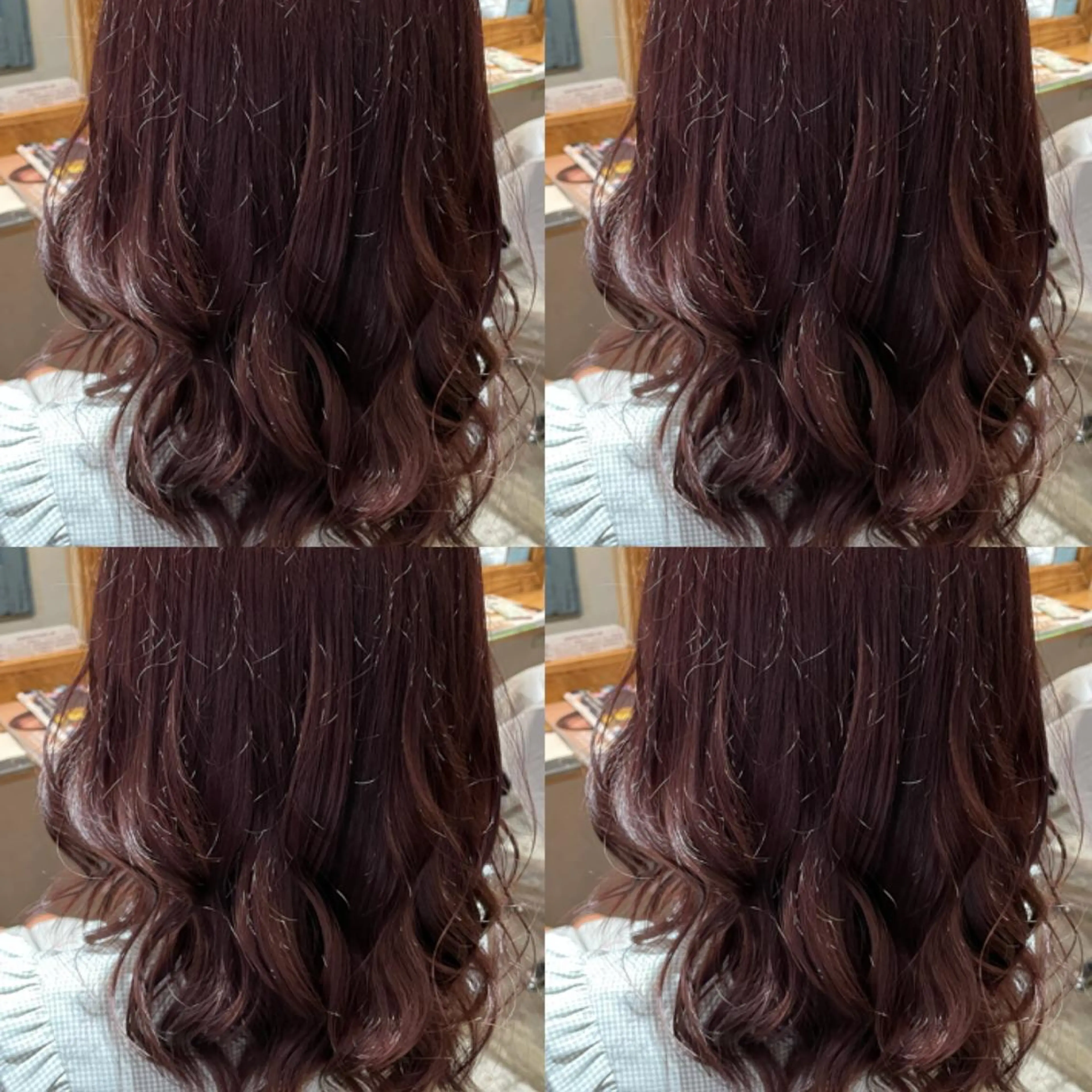 ミディアム カラー 艶カラー🦋髪質改善 🫧MINAMIのヘアスタイル