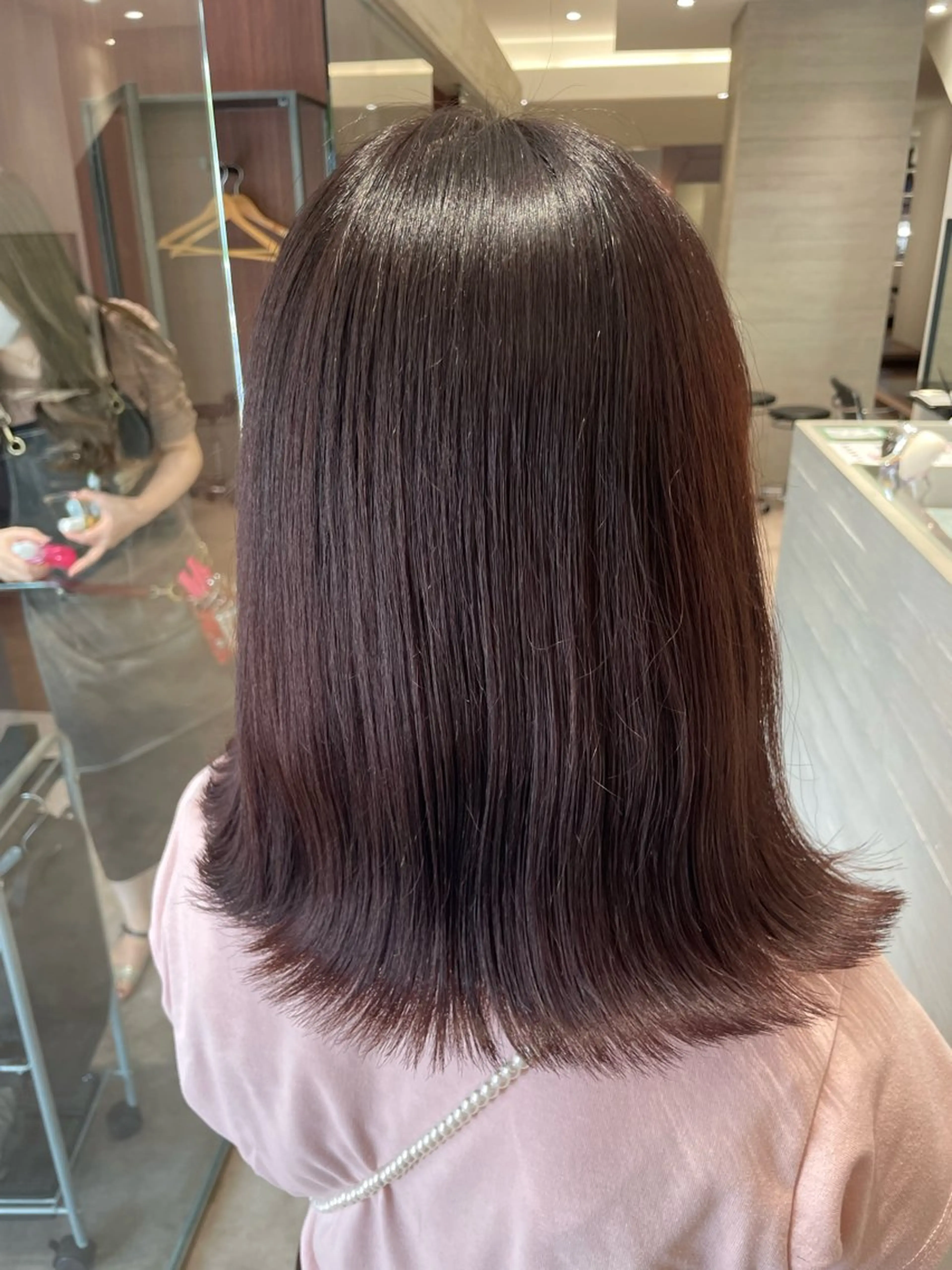 ミディアム ヘアカラー NEST by chord （ネストバイコード）所属・🤍関根 朋香🤍のヘアスタイル