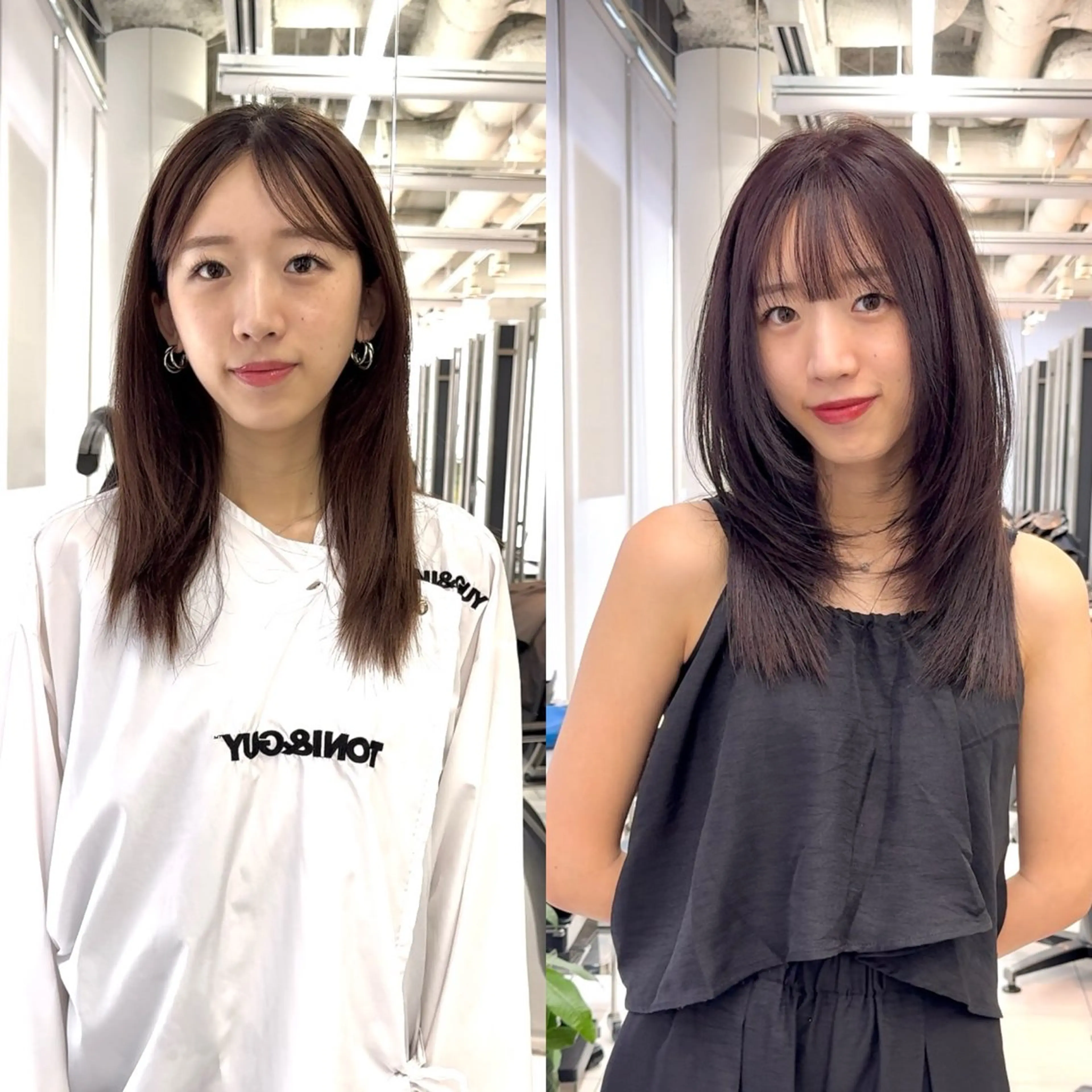 ロング ミディアムレイヤー/ ロングレイヤー堀匠吾のヘアスタイル