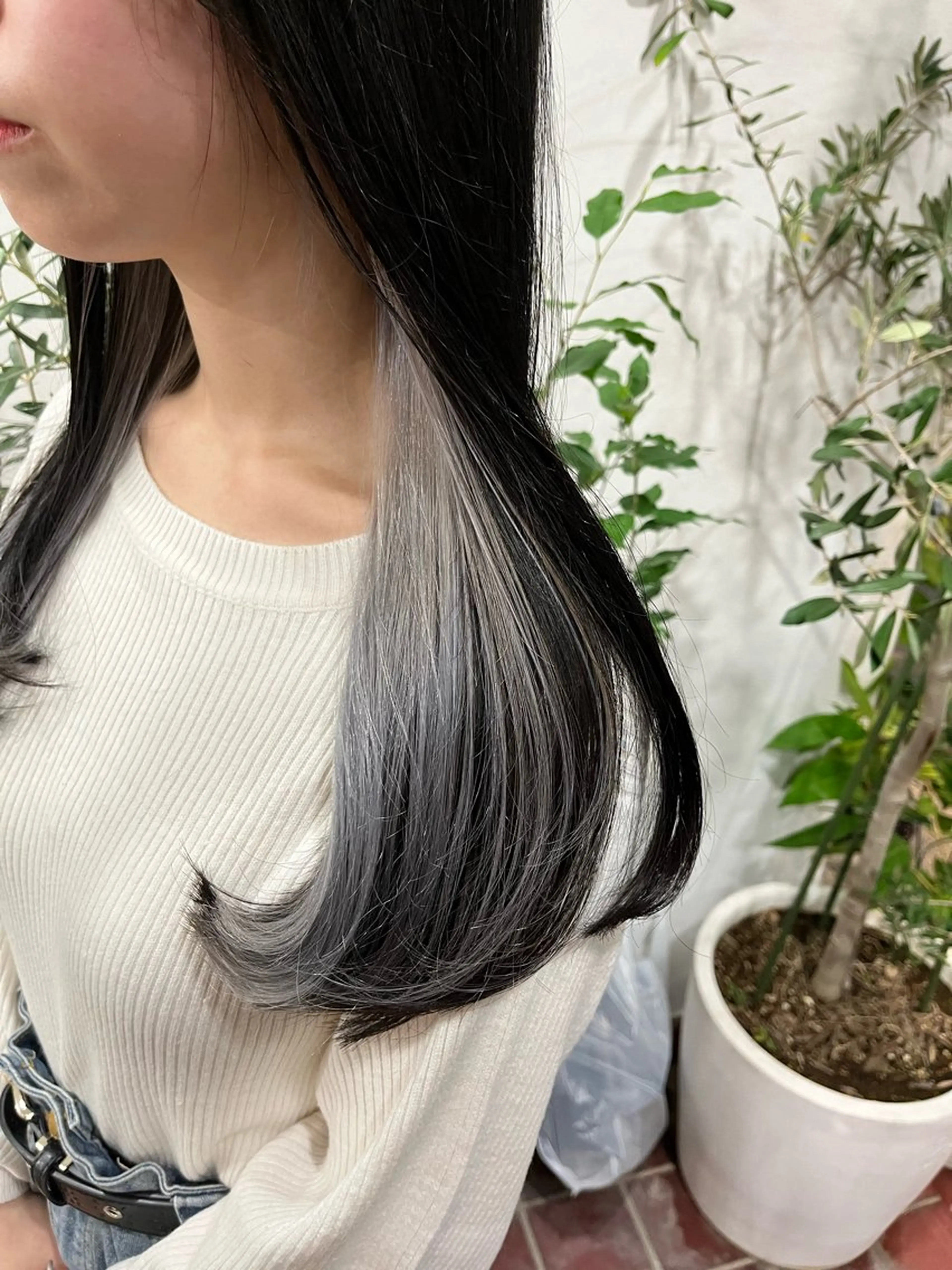 ロング カラー ダブルカラー インナーカラー 髪質改善 カット ヘアカラー トリートメント 🫧艶髪デザイナー 🫧白石航汰のヘアスタイル