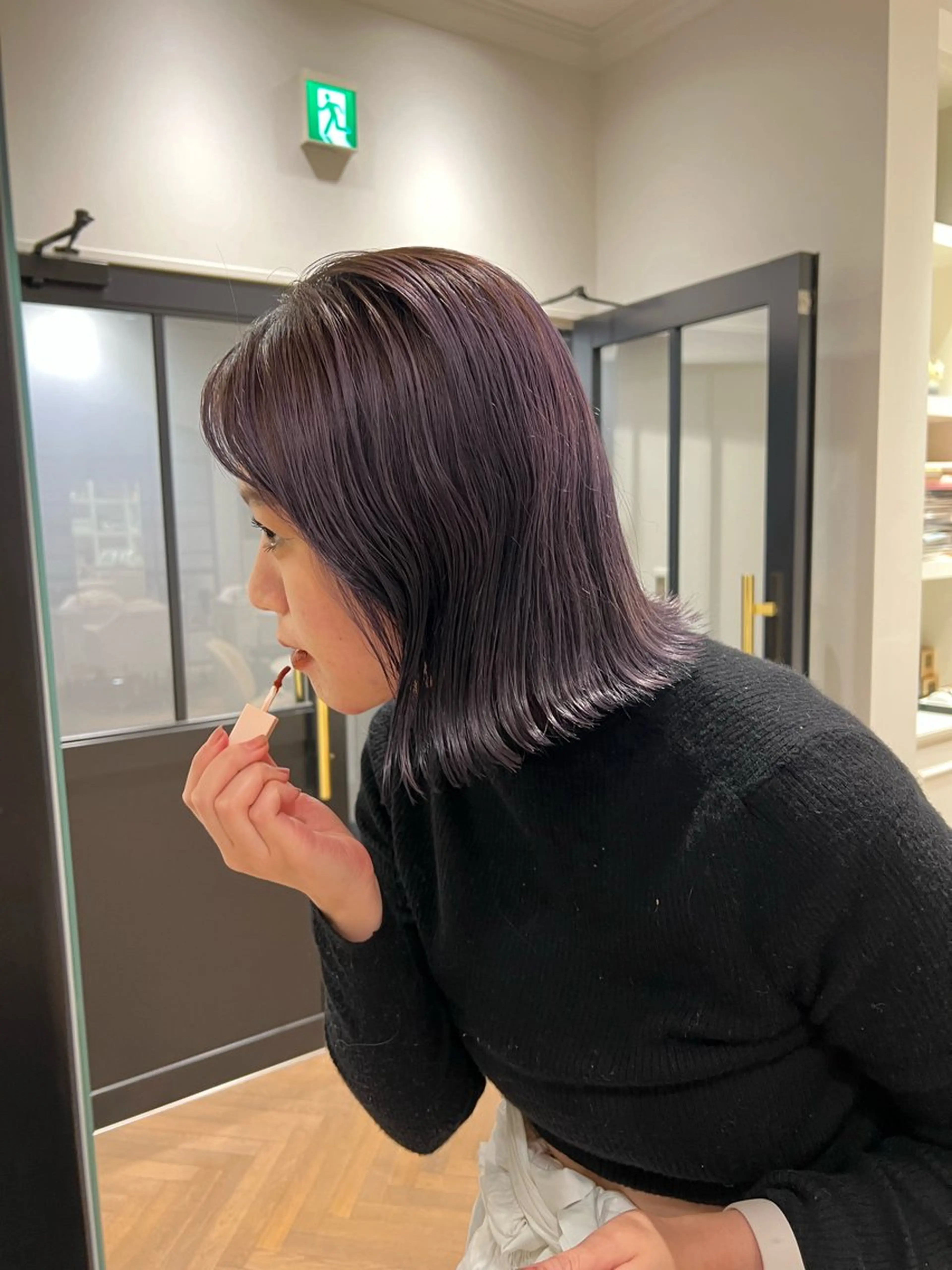 ショート カラー ラベンダーカラー シルバー ボブ カット ヘアカラー 似合わせ/レイヤー 💟SAEのヘアスタイル