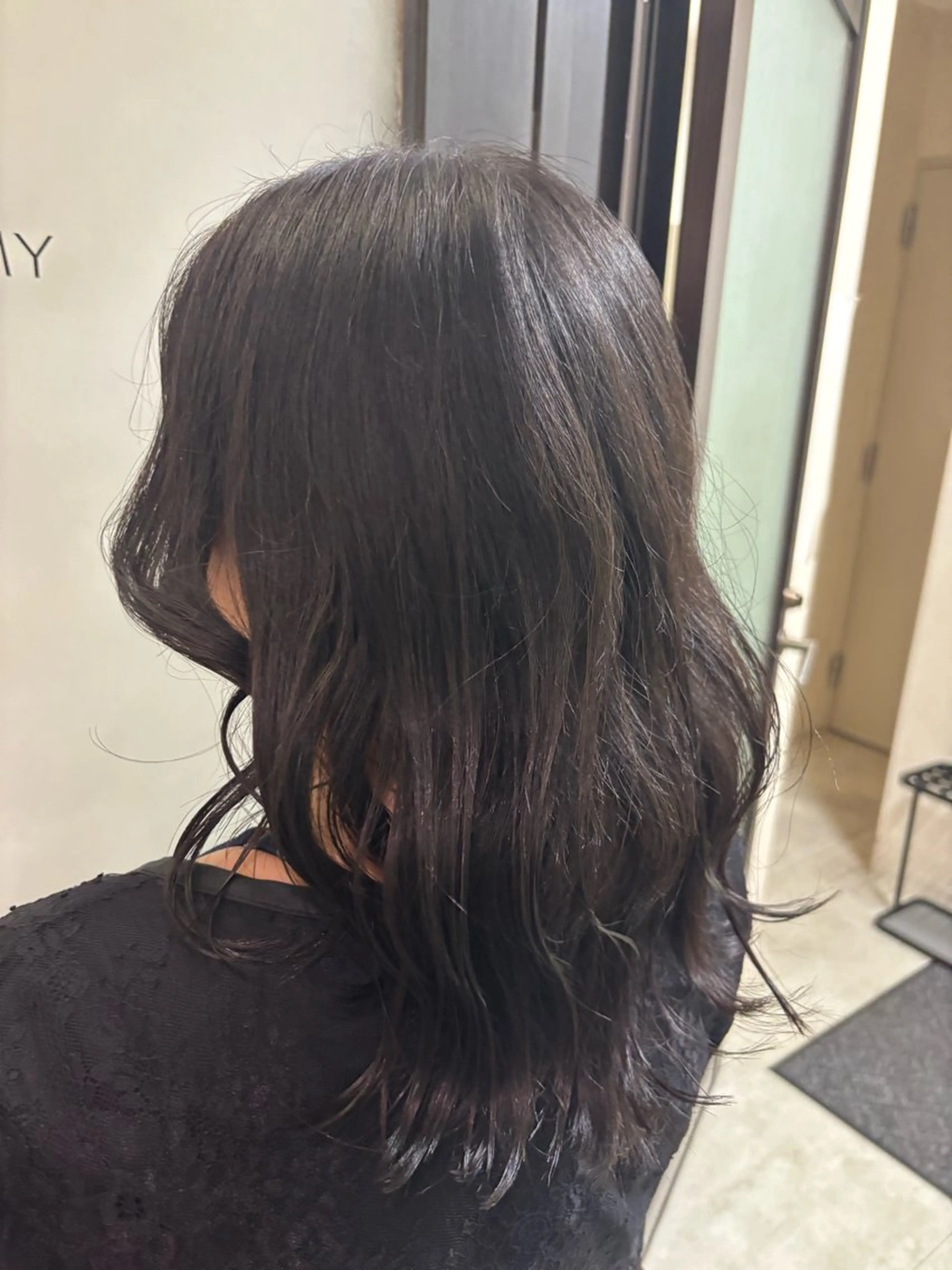 セミロング ALBUM Academy成田楓のヘアスタイル