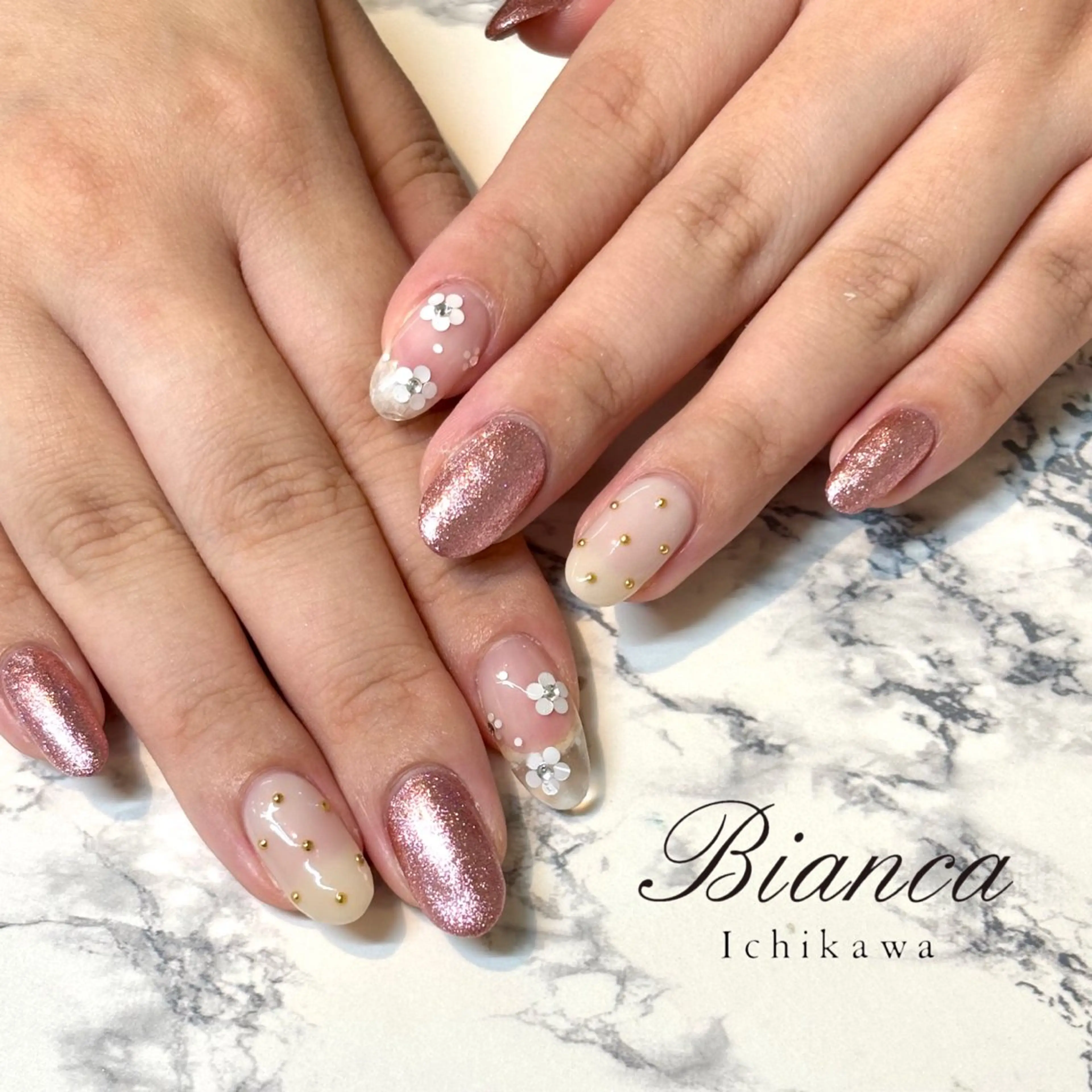 ネイル ハンドネイル 🕊️Bianca 児玉🕊️のネイルデザイン