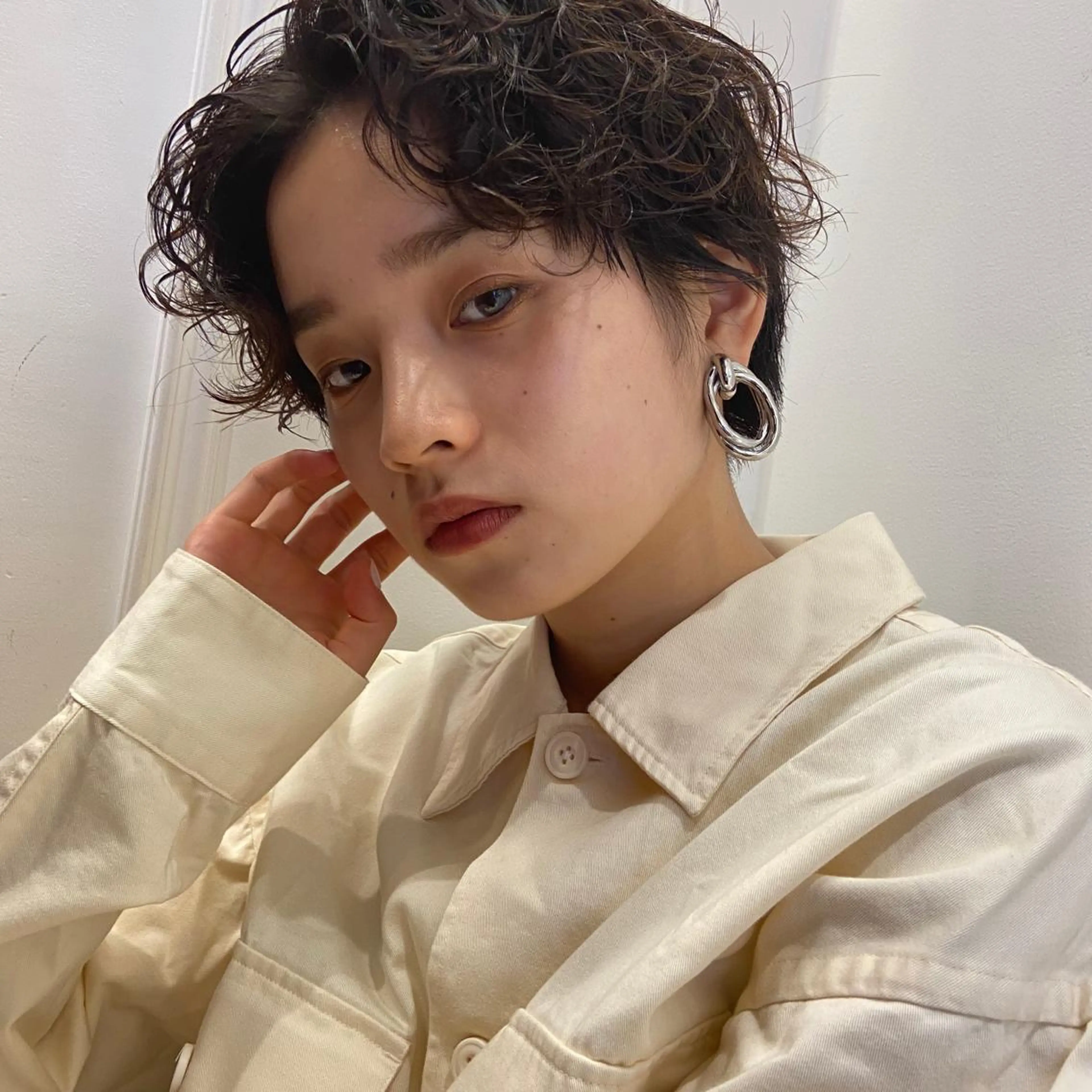 ショート パーマ カット パーマ トリートメント 🌿ブルーモスク TOKYO🌿のヘアスタイル