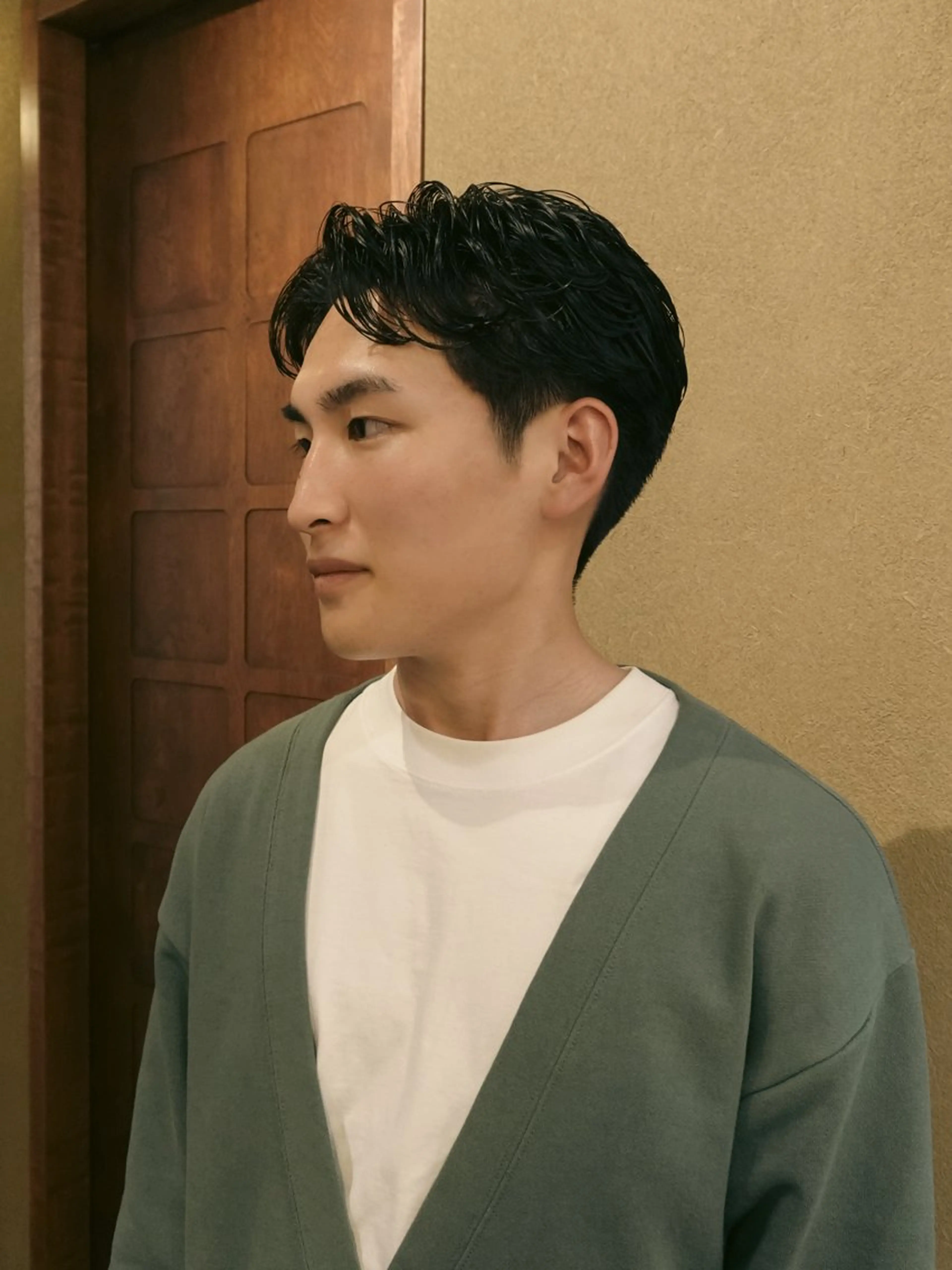 パーマ メンズ メンズカット 立川湧揮のヘアスタイル