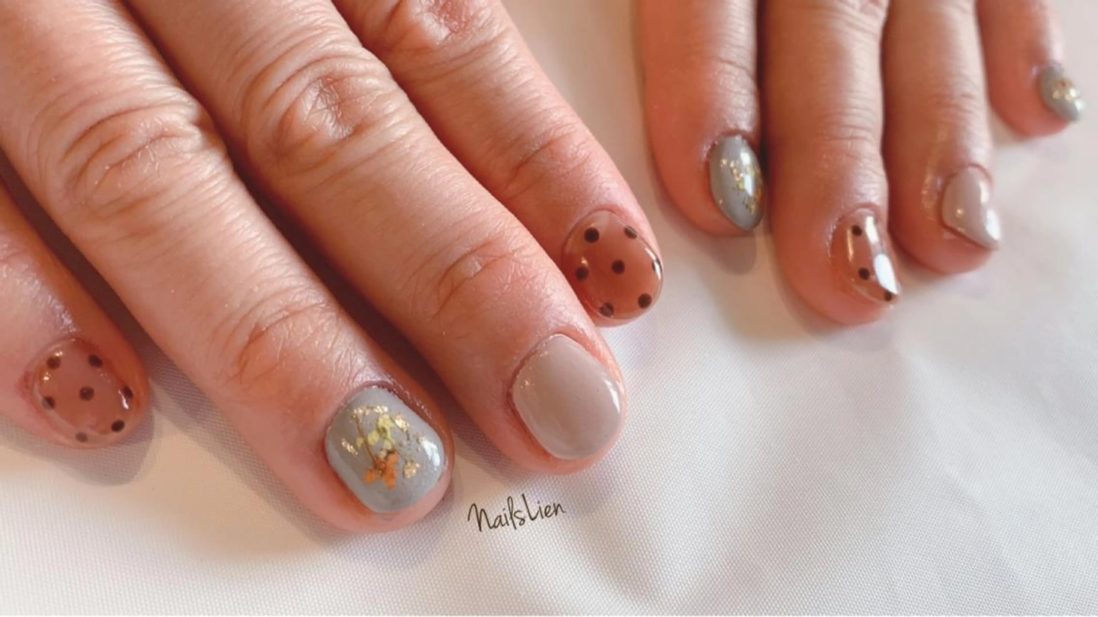 ネイル クリアネイル フラワーネイル バレンタイン 冬ネイル 凛 リンのネイルデザイン