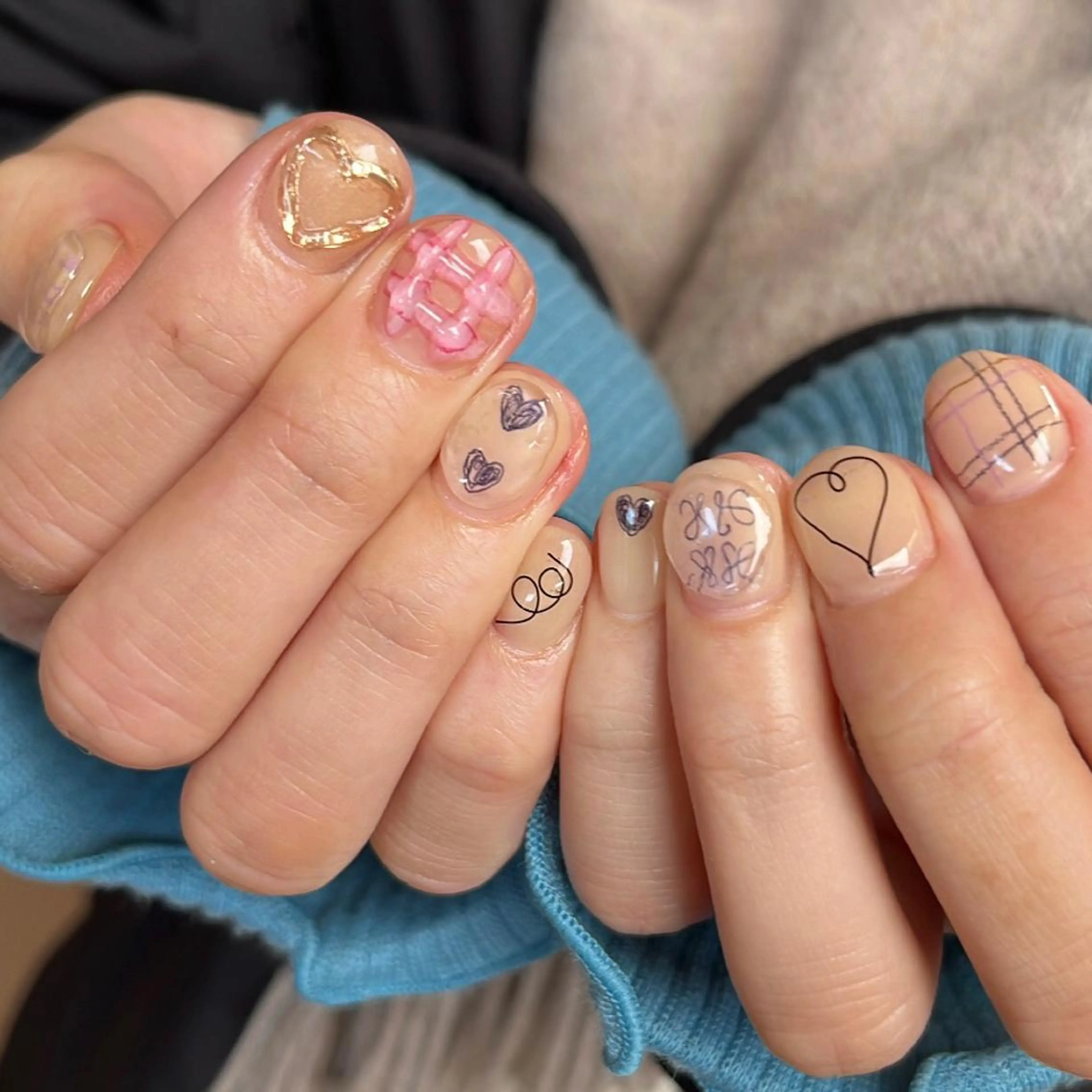 ネイル ハンドネイル nail salon O (en)所属・vegh. nail／阿波座のネイルデザイン