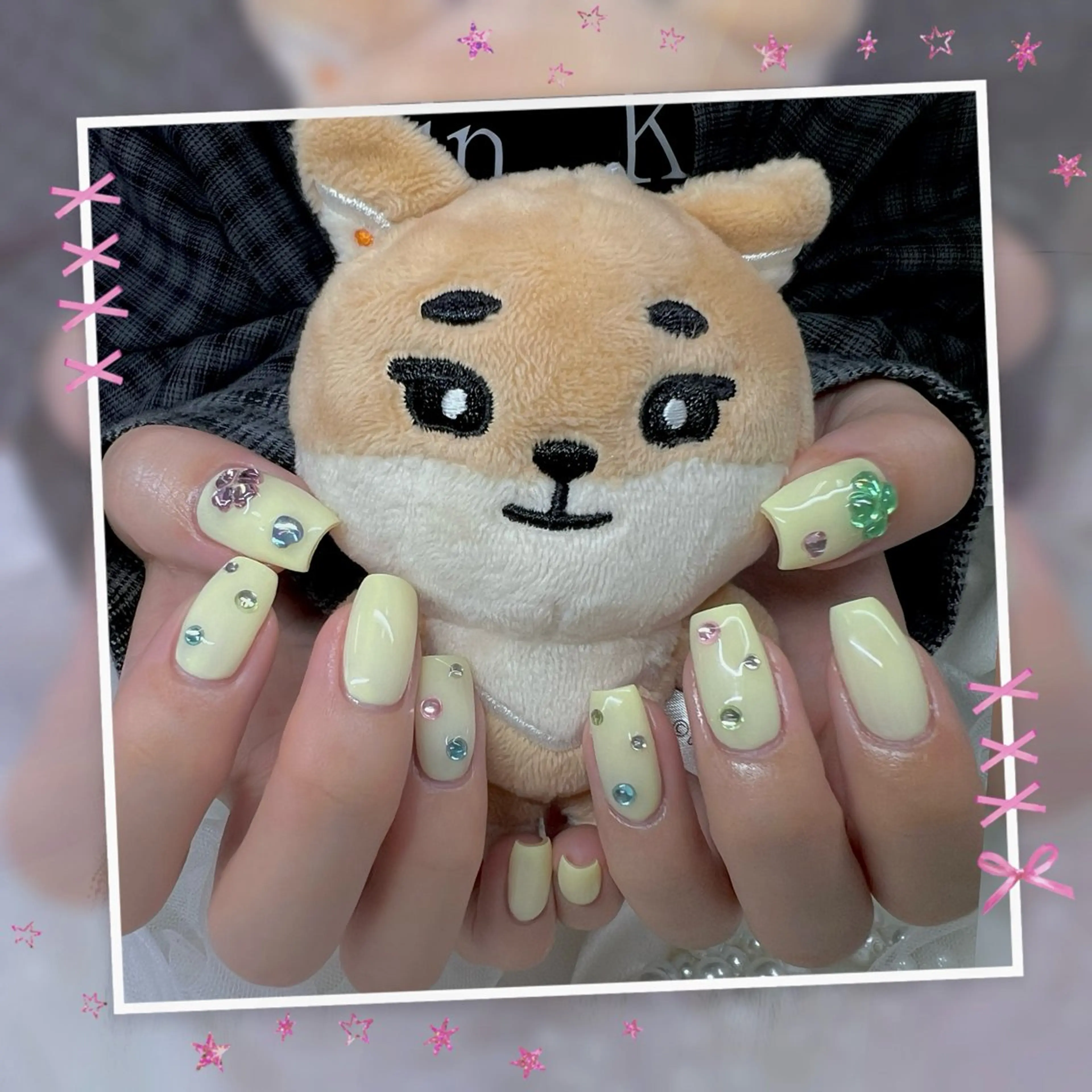 ネイル チークネイル フレンチネイル ガーリー グラデーション マグネットネイル ハンドネイル Chill Nailsalonのネイルデザイン