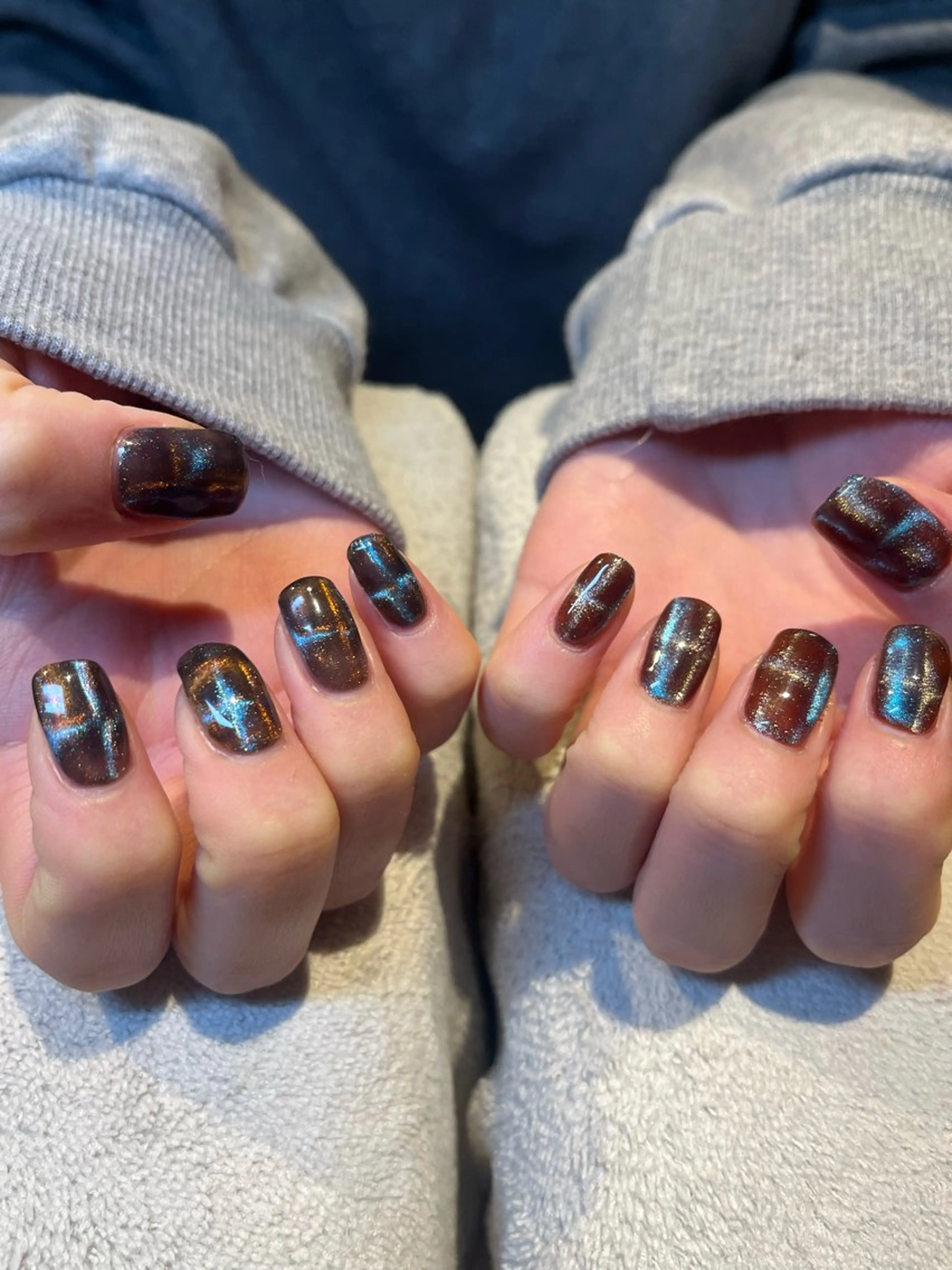 ネイル マグネットネイル ハンドネイル ouchi.de.nail所属・ouchi. de.nailのネイルデザイン
