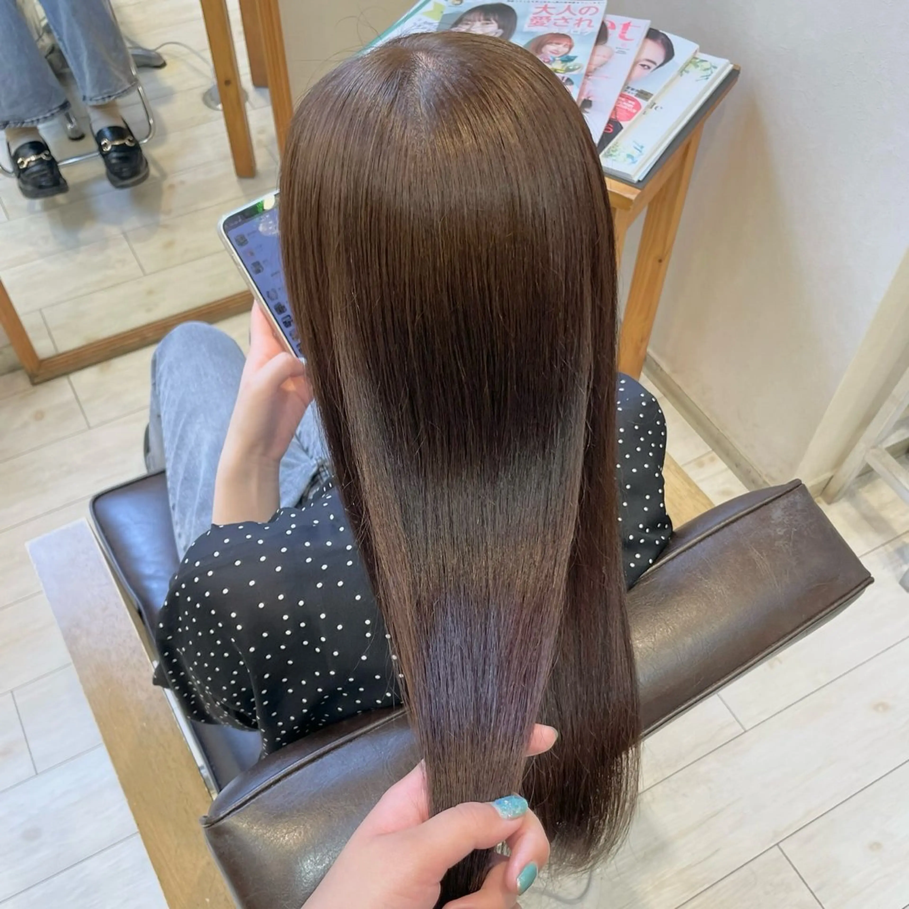 ロング 髪質改善カラー🤎/ 透明感🫧/みさきのヘアスタイル
