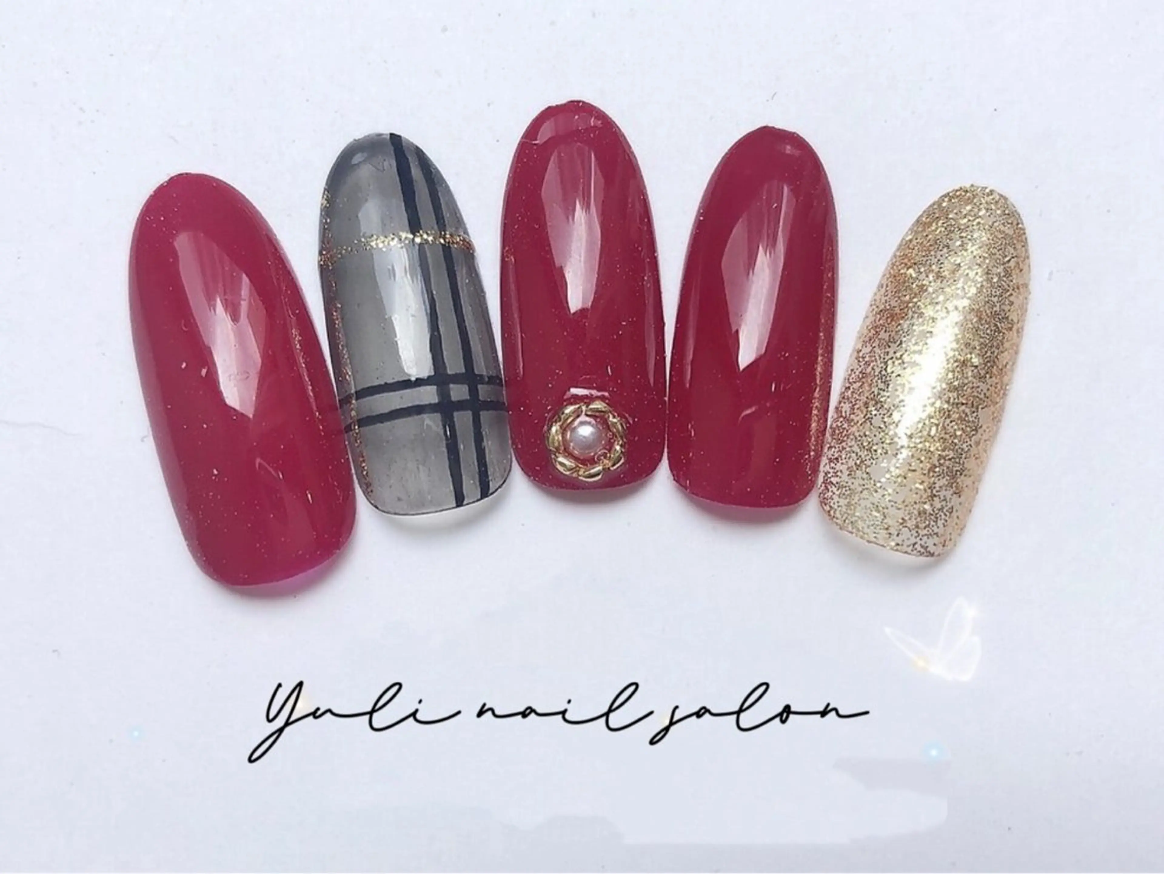 ネイル ハンドネイル 🎀YULI_ Nail 🎀新宿店のネイルデザイン