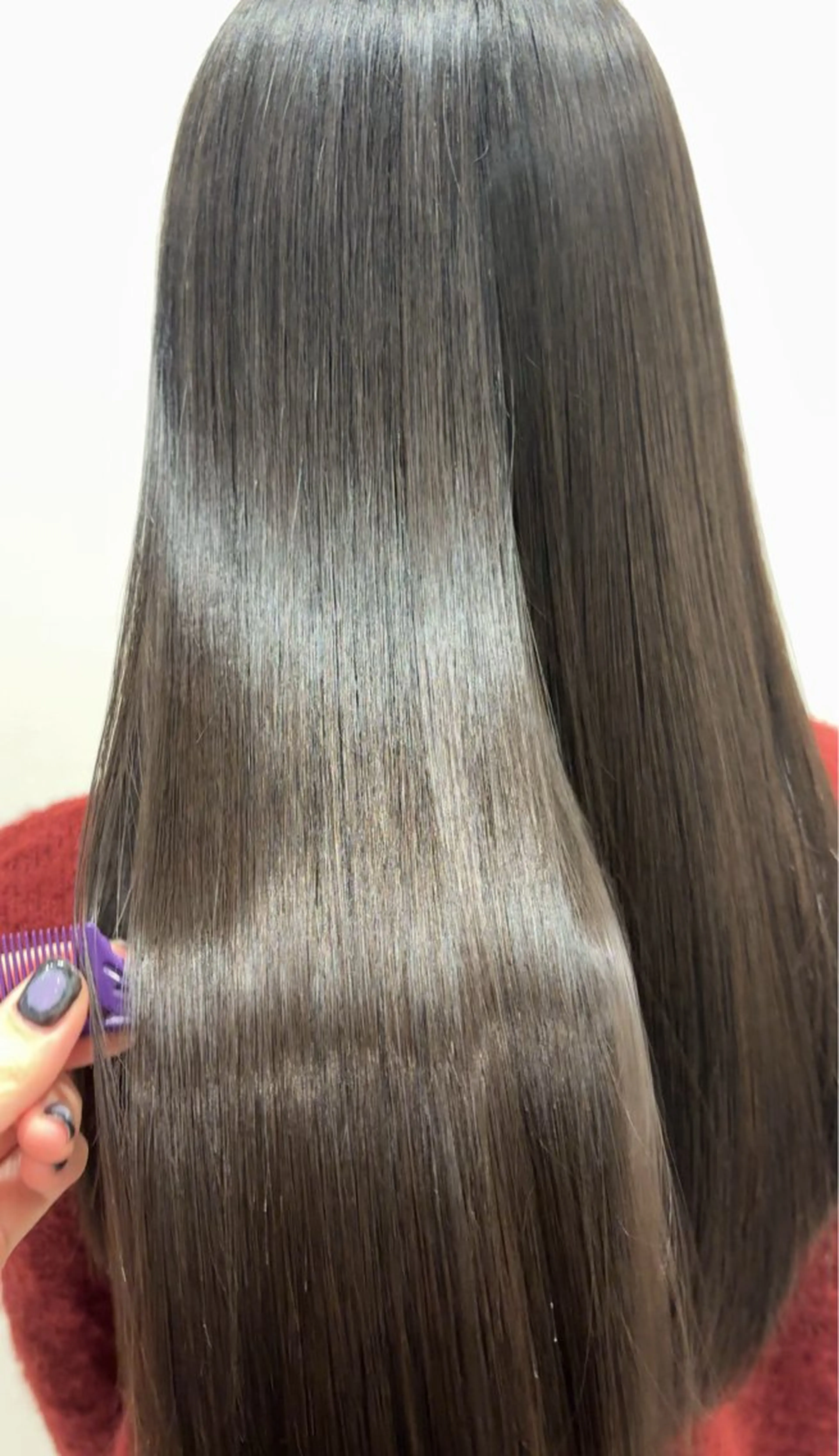 ロング 縮毛矯正 トリートメント 艶髪カラー💙ྀི/ アイ兼任👀/ミナルのヘアスタイル