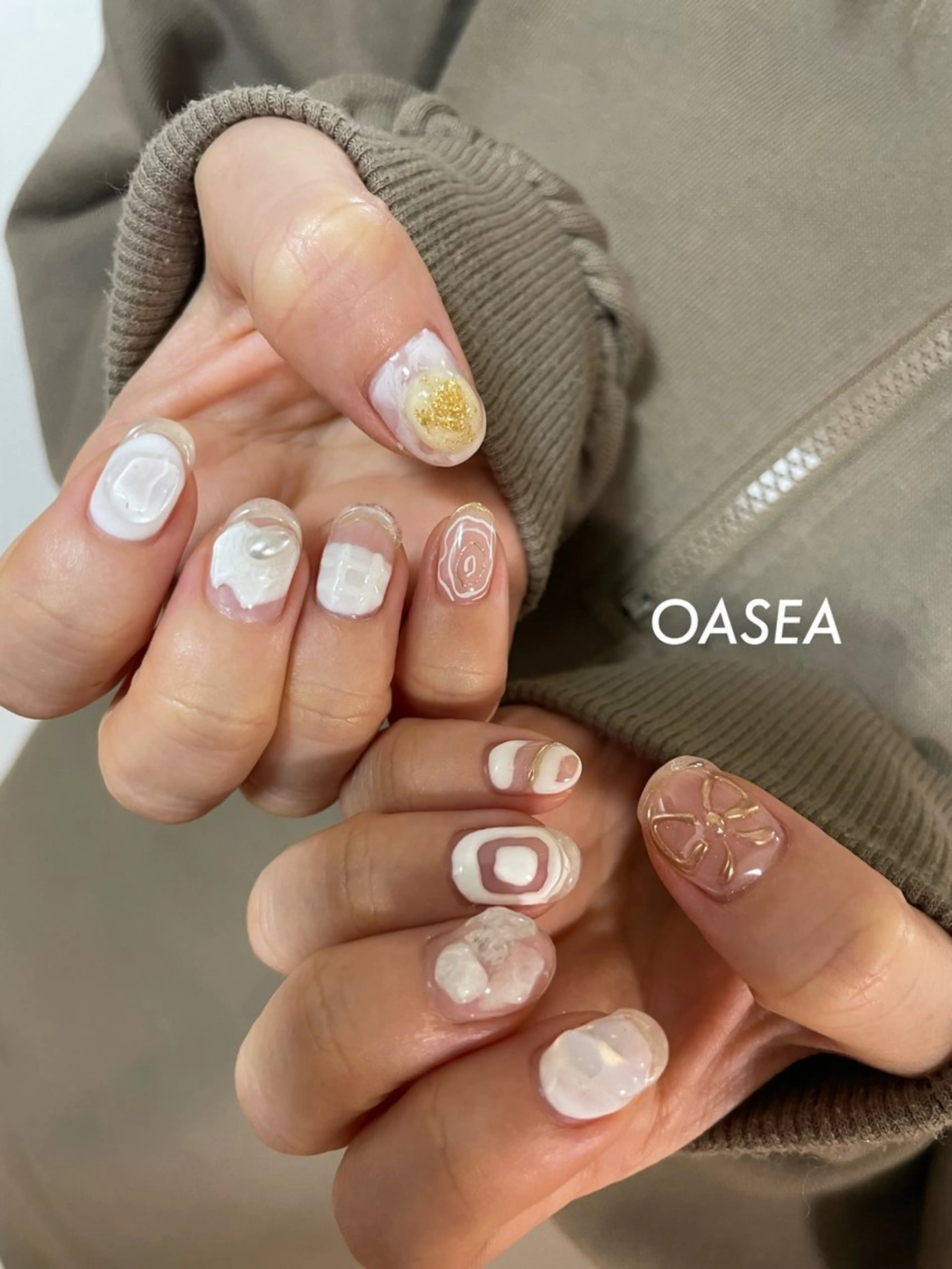 ネイル ハンドネイル 🌞💜 KAORI 🌴のネイルデザイン