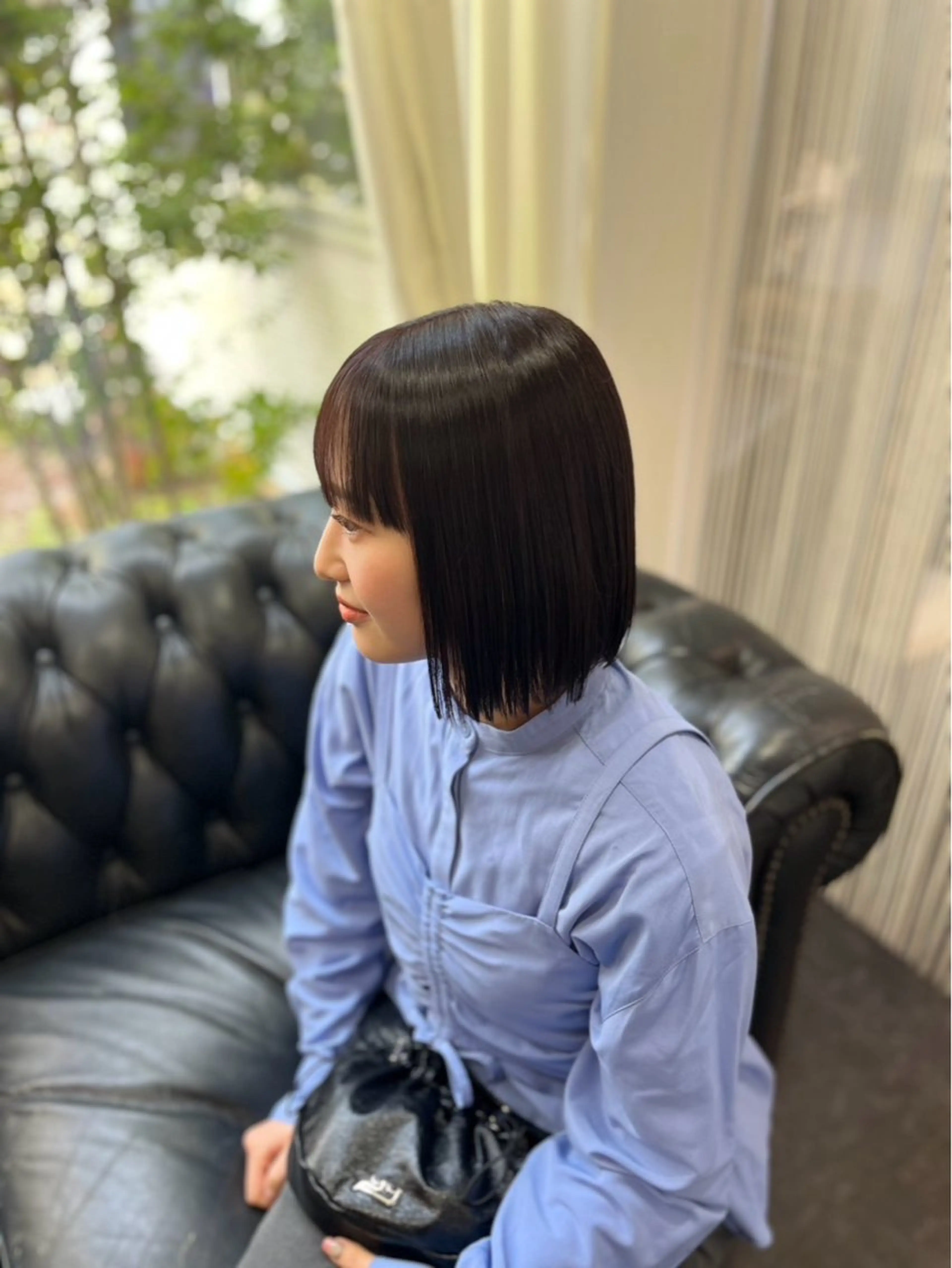 ワンカラー＋資生堂髪質改善トリートメント⭐︎の写真