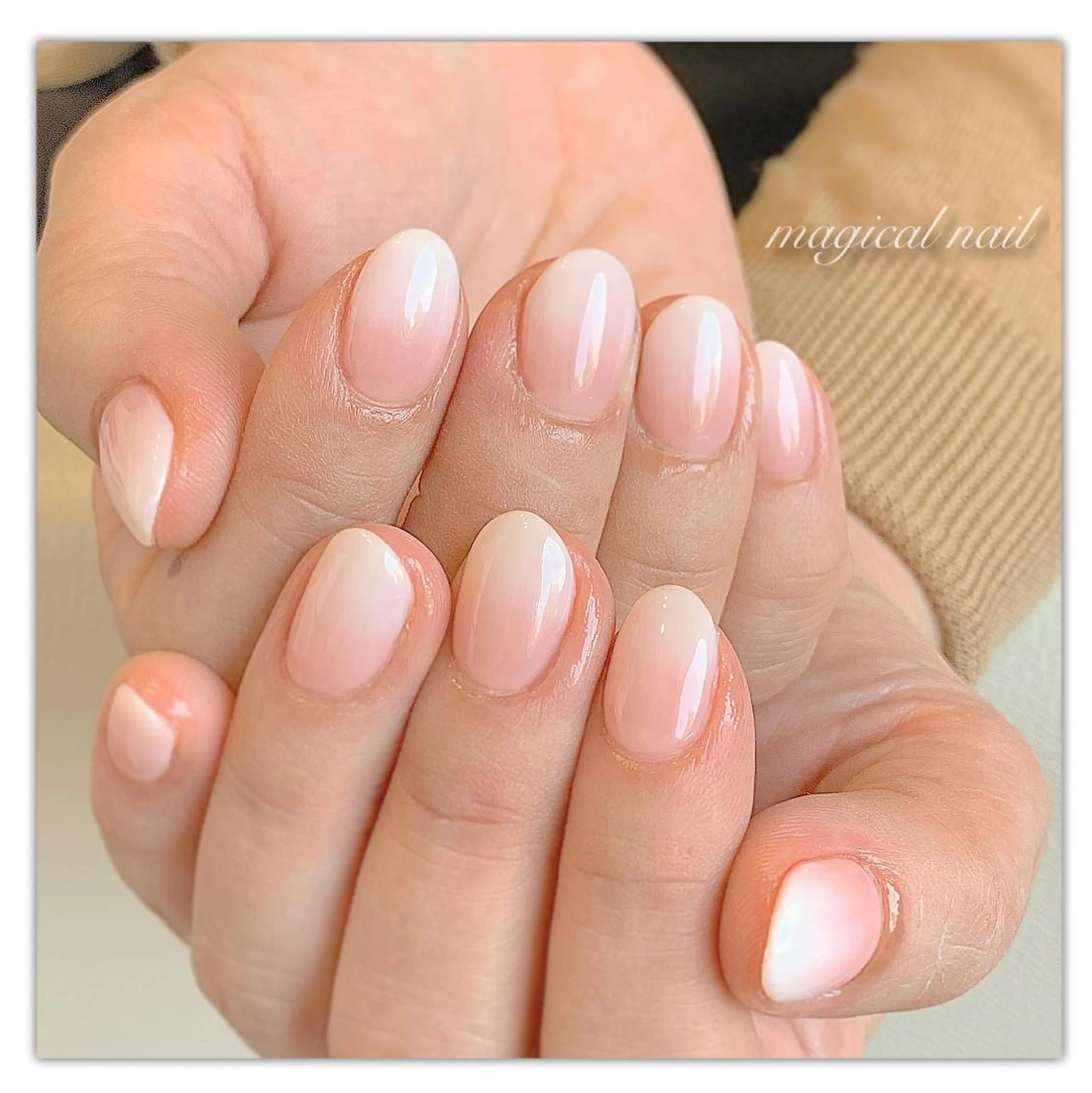 ネイル グラデーション ハンドネイル magical nailのネイルデザイン
