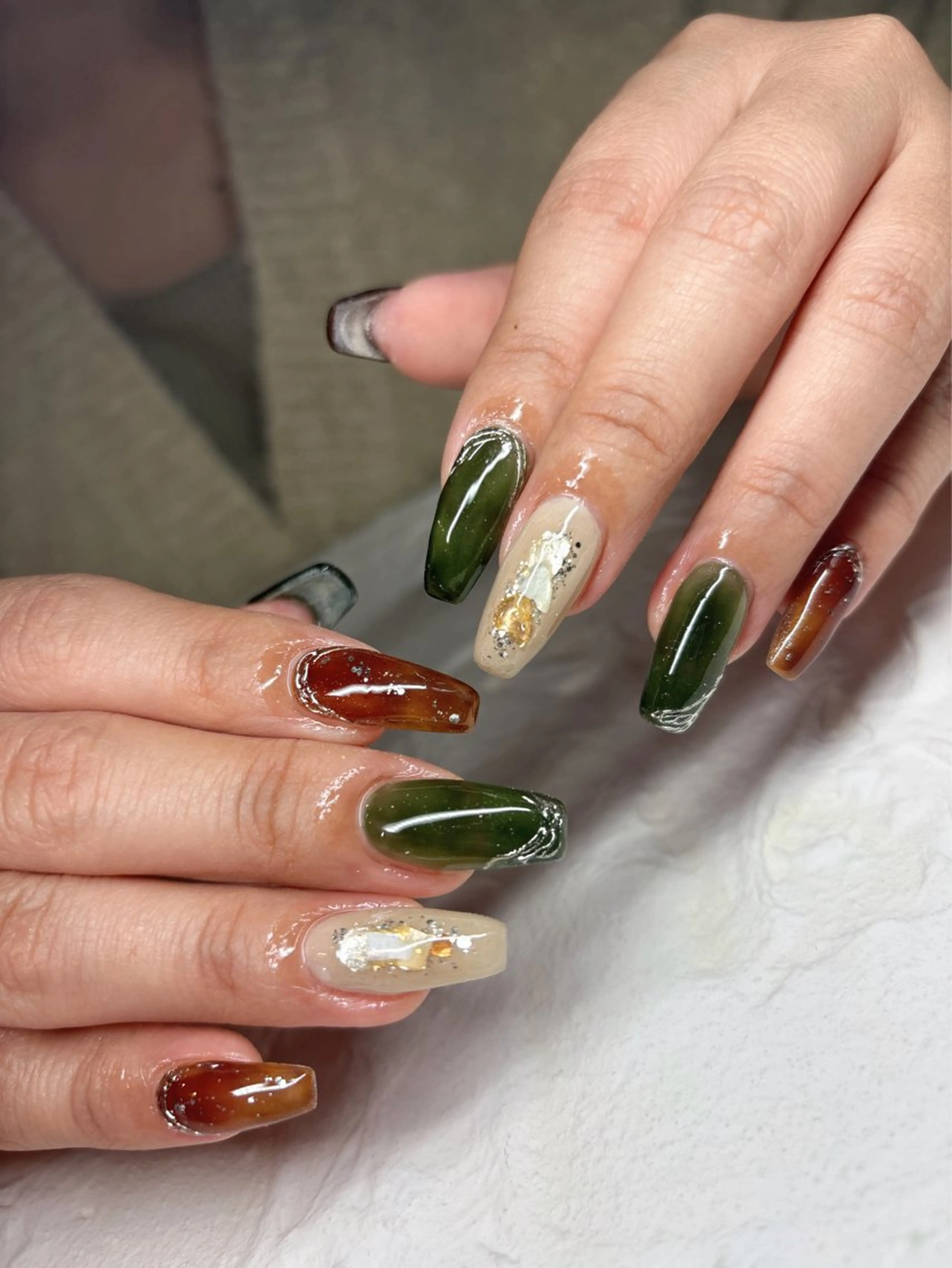 ネイル ニュアンスネイル ハンドネイル happiness nailのネイルデザイン