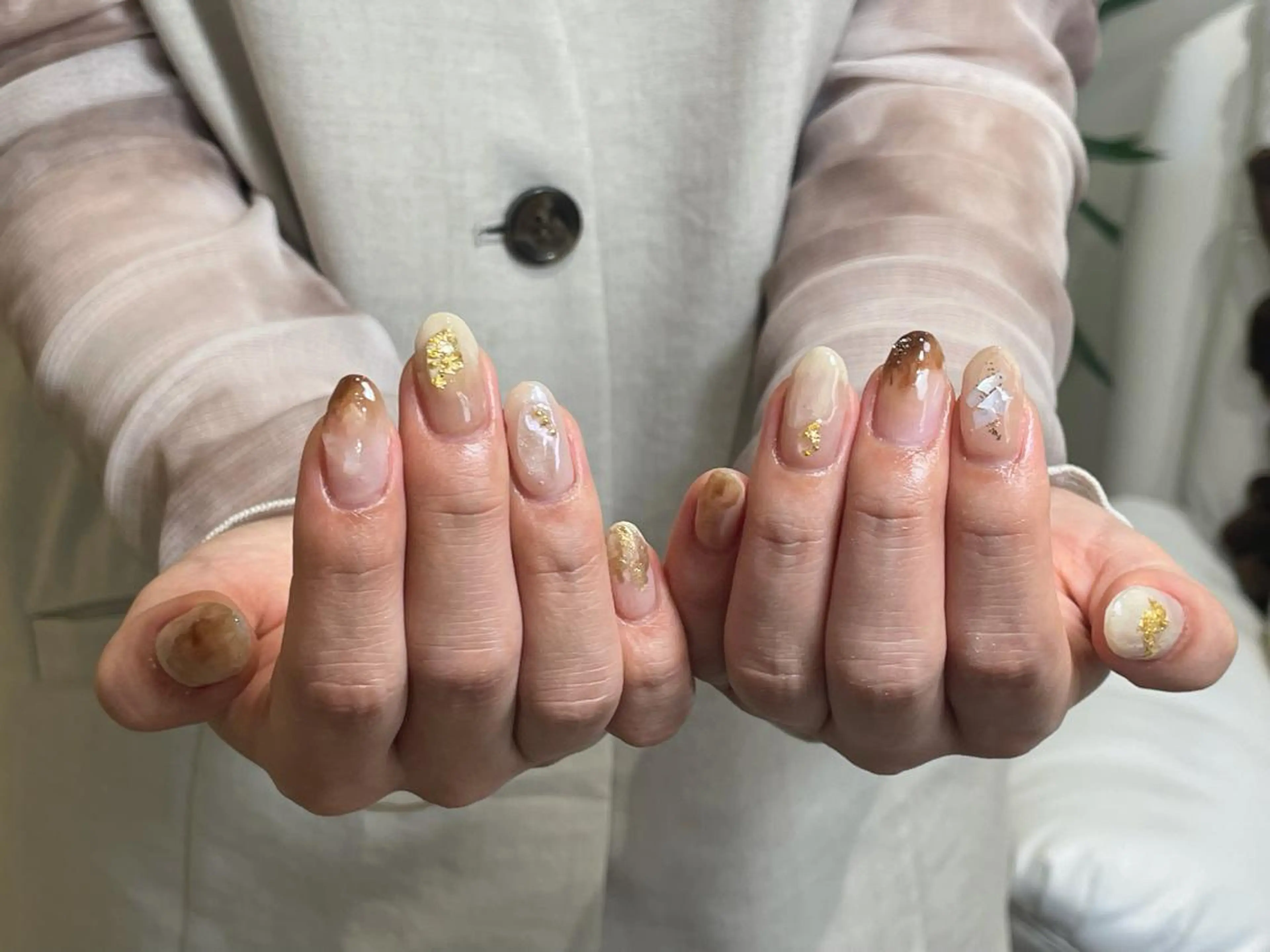 ネイル GO TODAY SHAiRE SALON  岡山店所属・SUE; タケウチのネイルデザイン