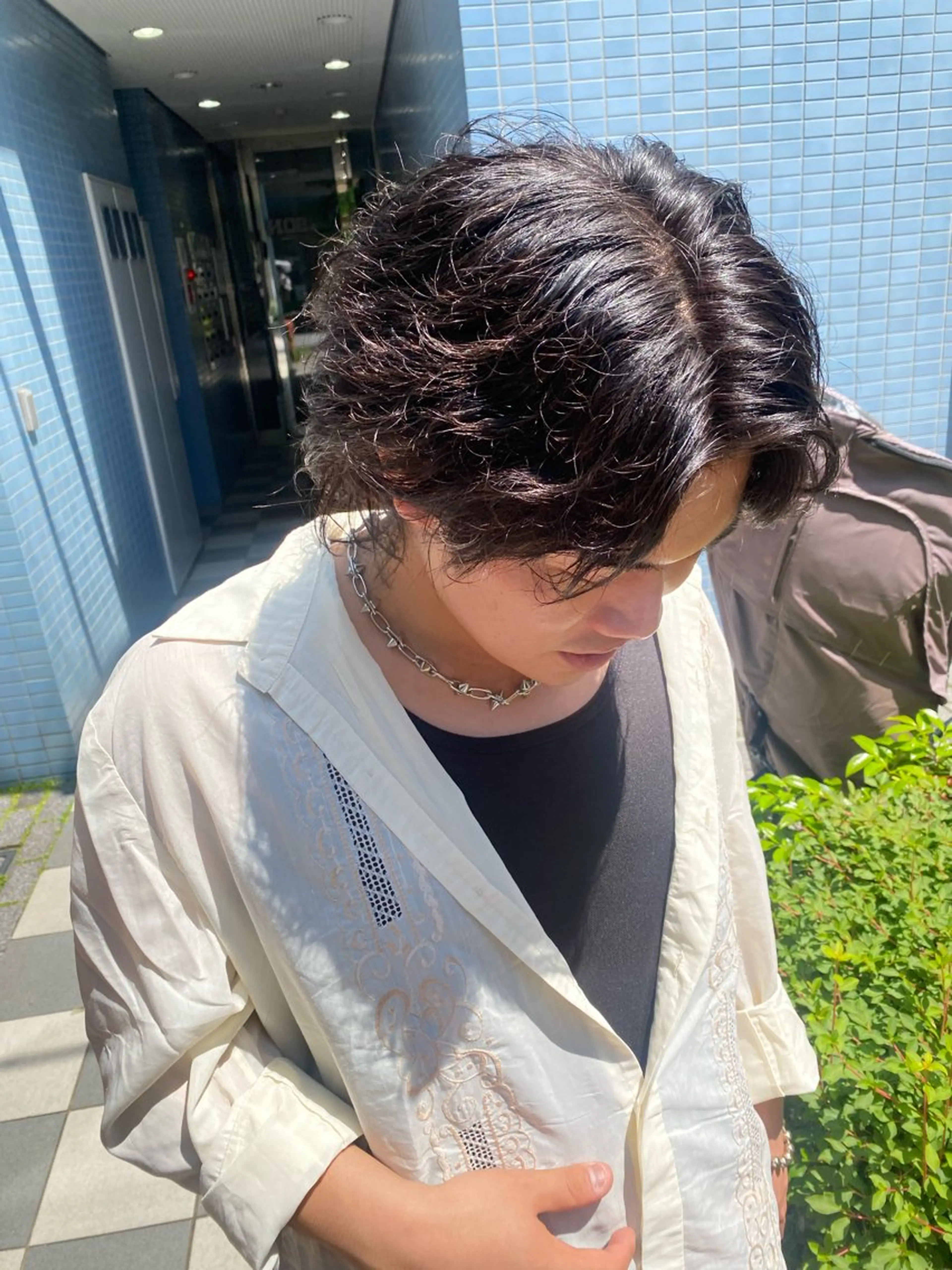 メンズ 🌸cocomi🌸 透明感カラー🩶パリのヘアスタイル