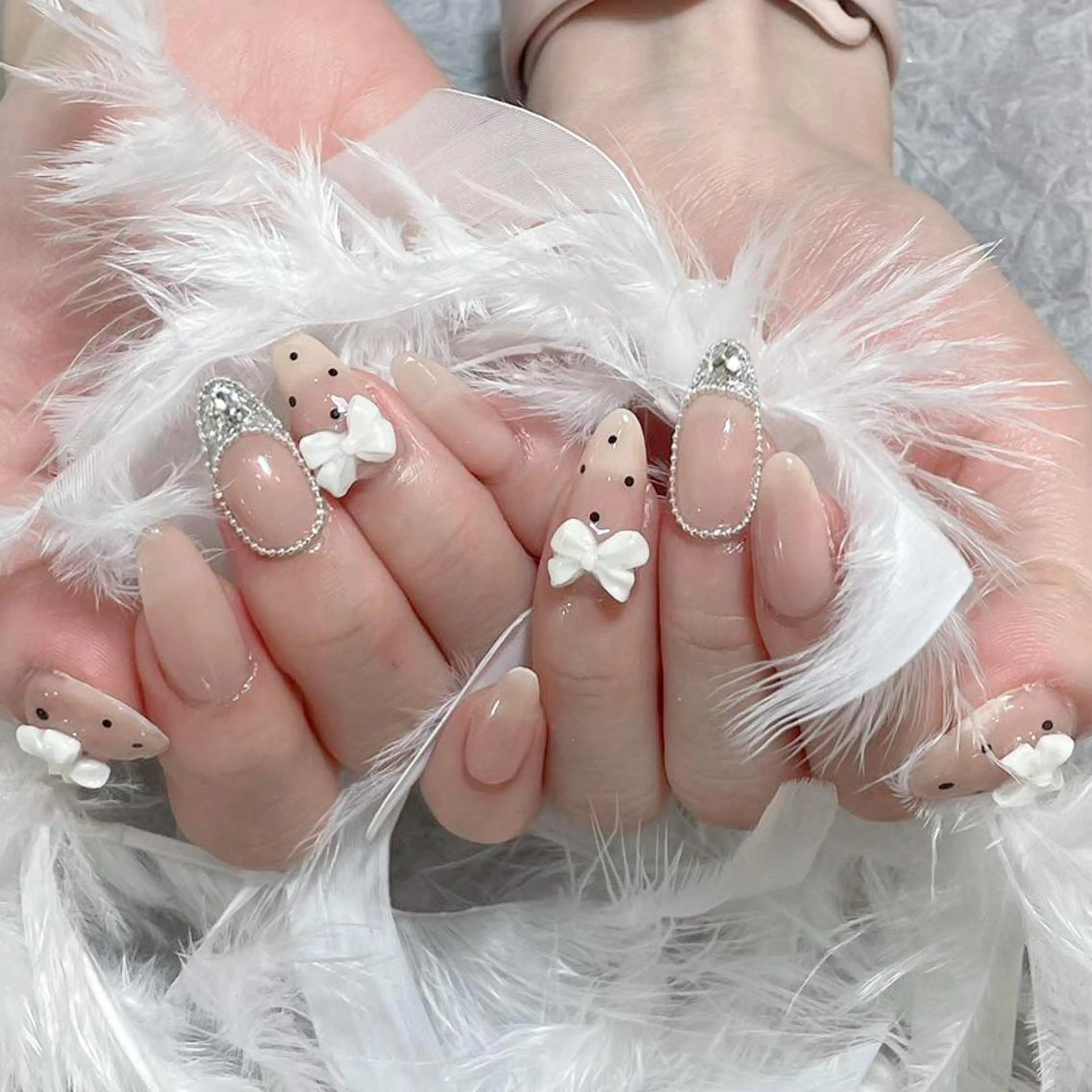 ネイル アートネイル オーロラネイル ガーリー キラキラネイル 韓国ネイル Diamond NAIL✨のネイルデザイン