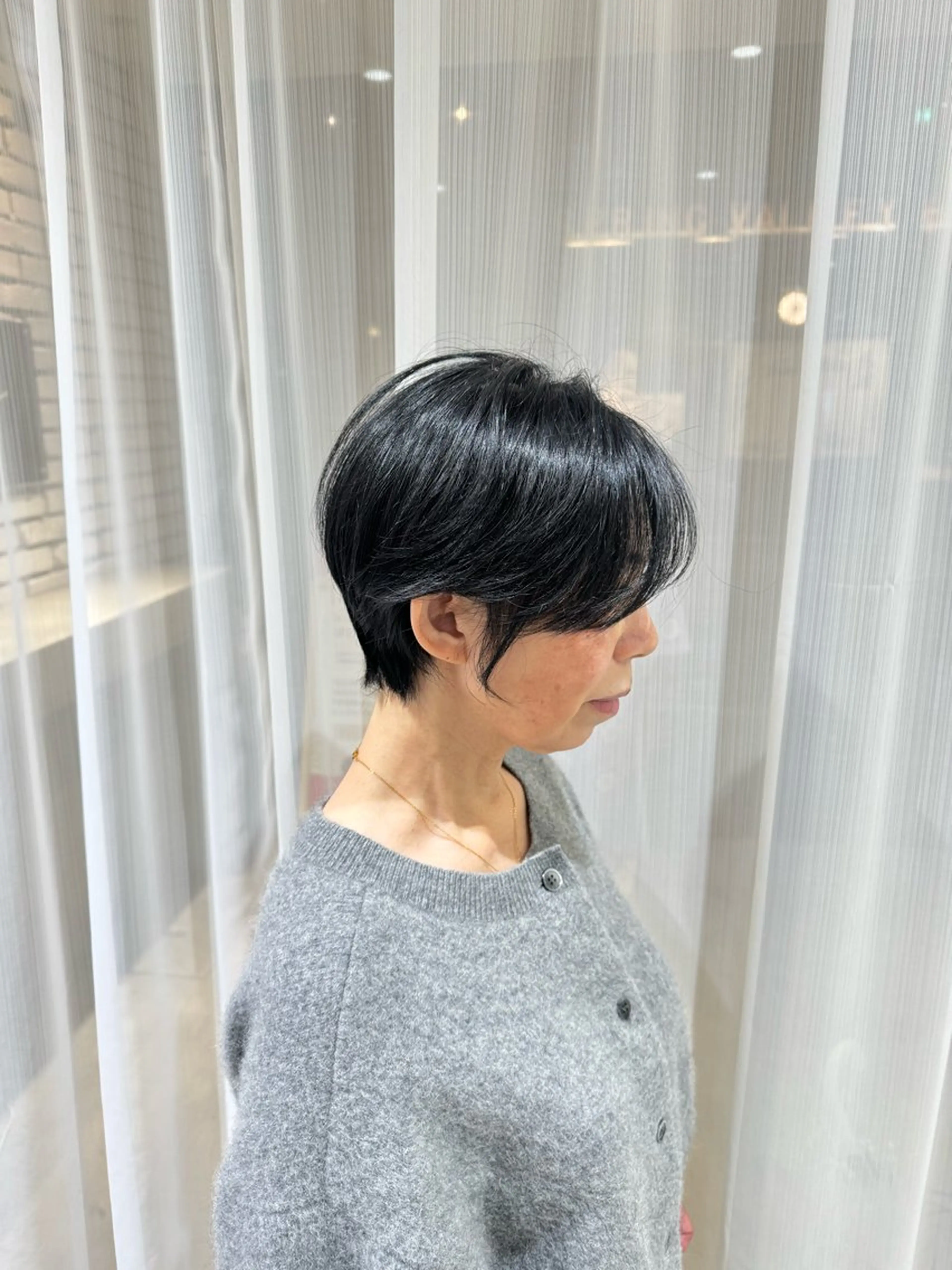 ショート ショートヘア 遊佐 みくりのヘアスタイル