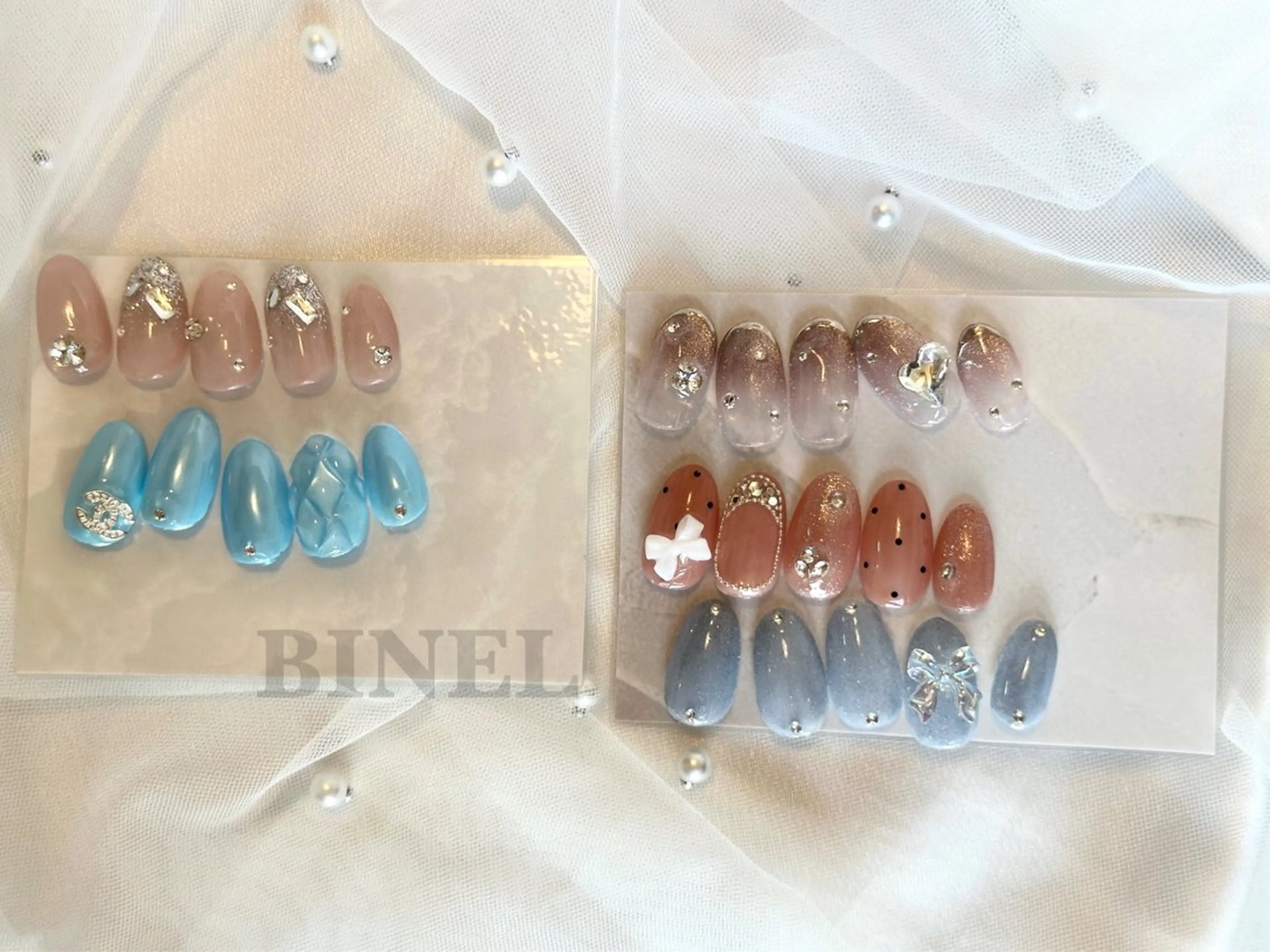 ネイル ネイルチップ BINEL REINAのネイルデザイン
