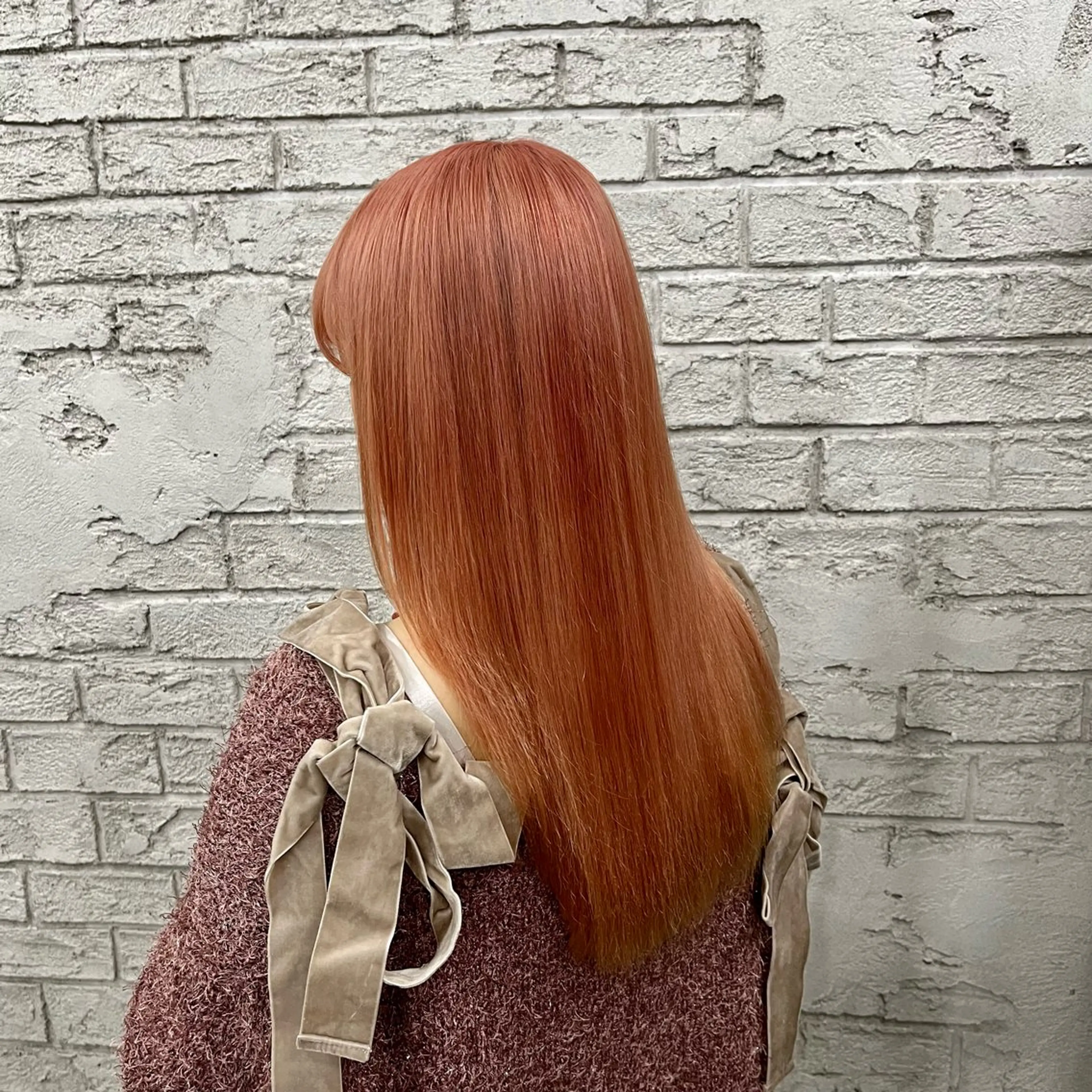 ロング ヘアカラー 艶髪ブリーチカラー 💗manaka💗のヘアスタイル