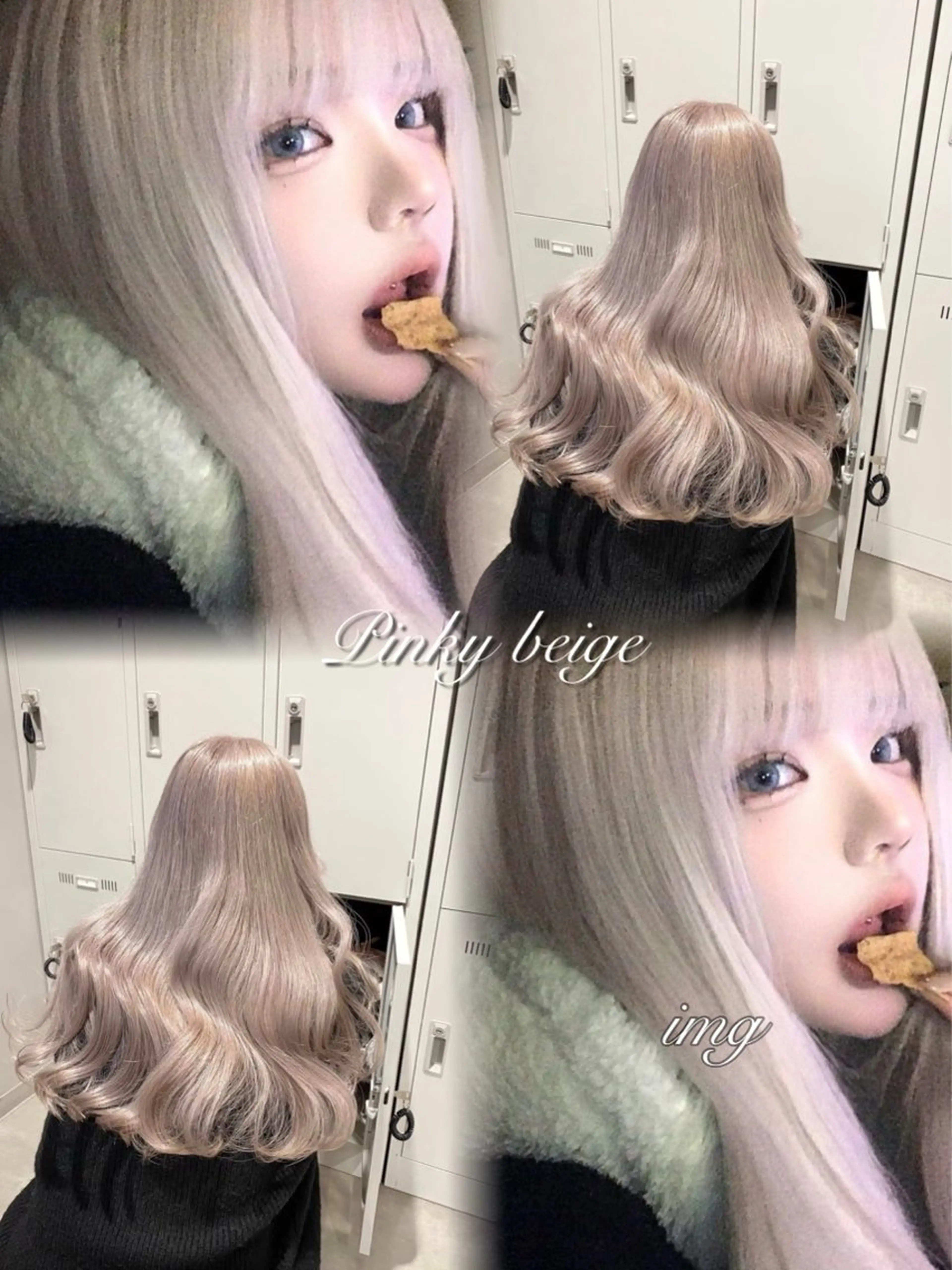 カラー ブリーチ/ハイトーン 💛SAKI‎💛のヘアスタイル