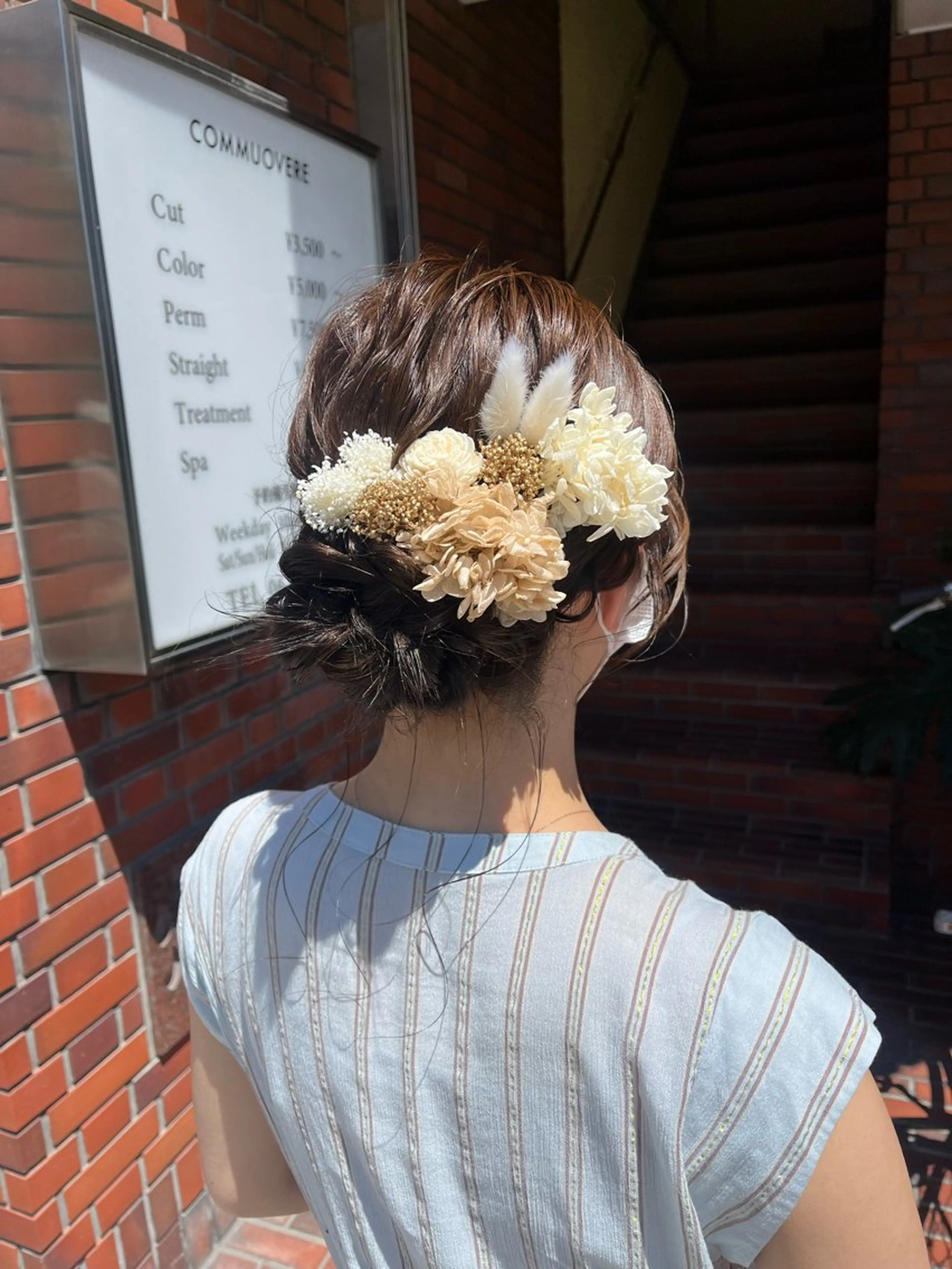 ヘアアレンジ ヘアカラー 凜 (りん)のヘアスタイル