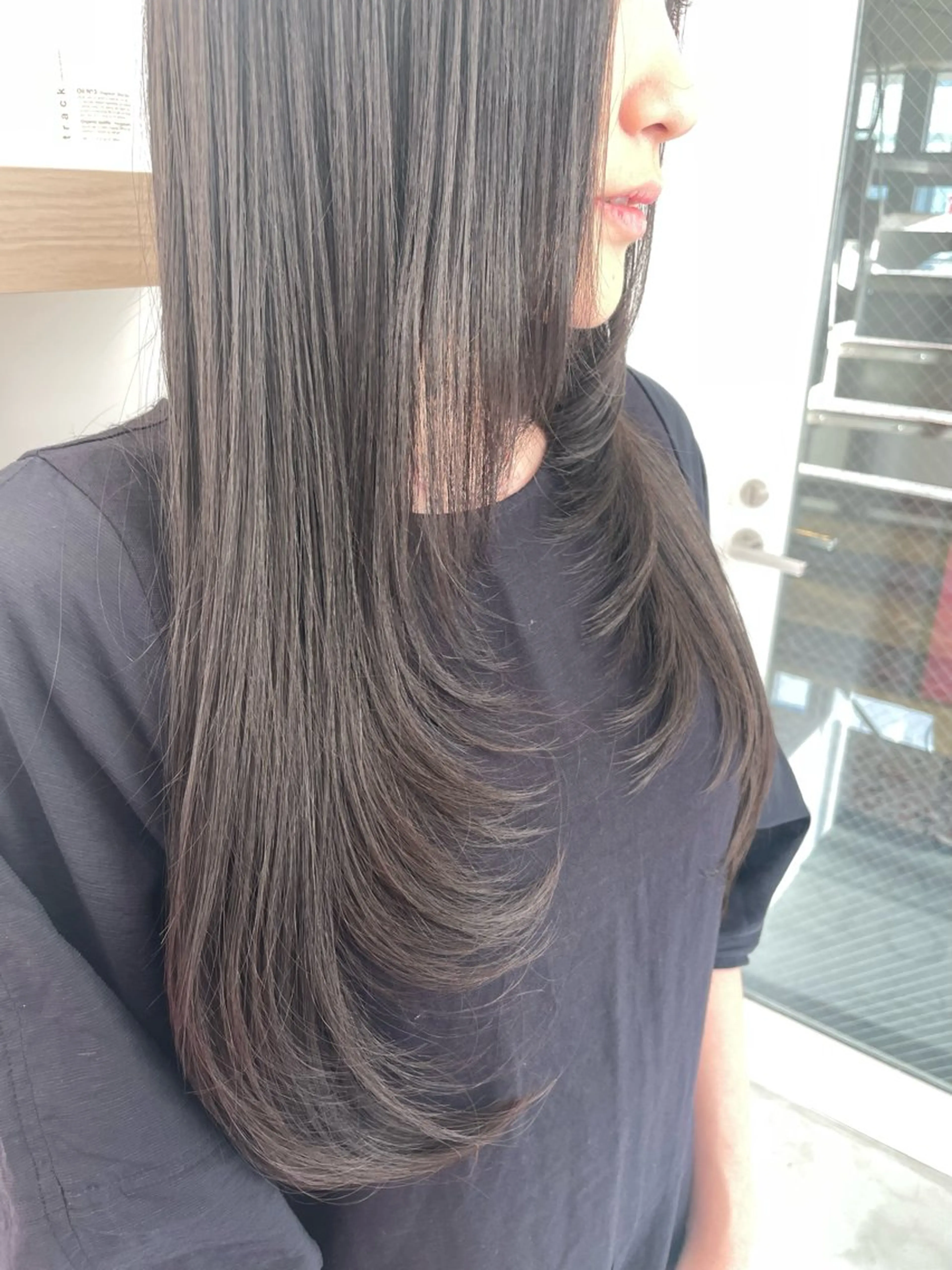 【超音波ケア】カット+カラー+超音波トリートメントの写真