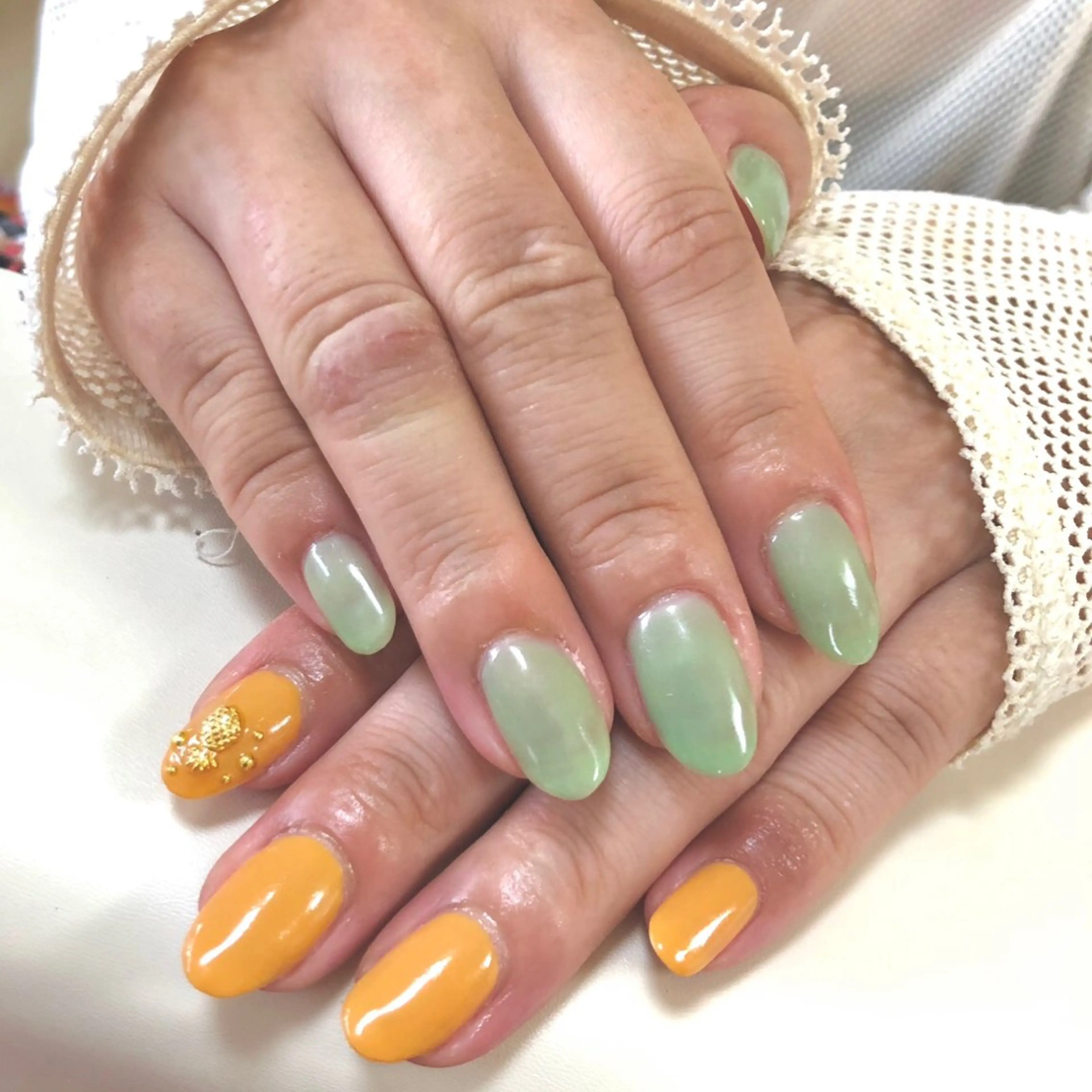 ネイル ジェルネイル ワンカラーネイル ハンドネイル meeho所属・salon *meehoのネイルデザイン