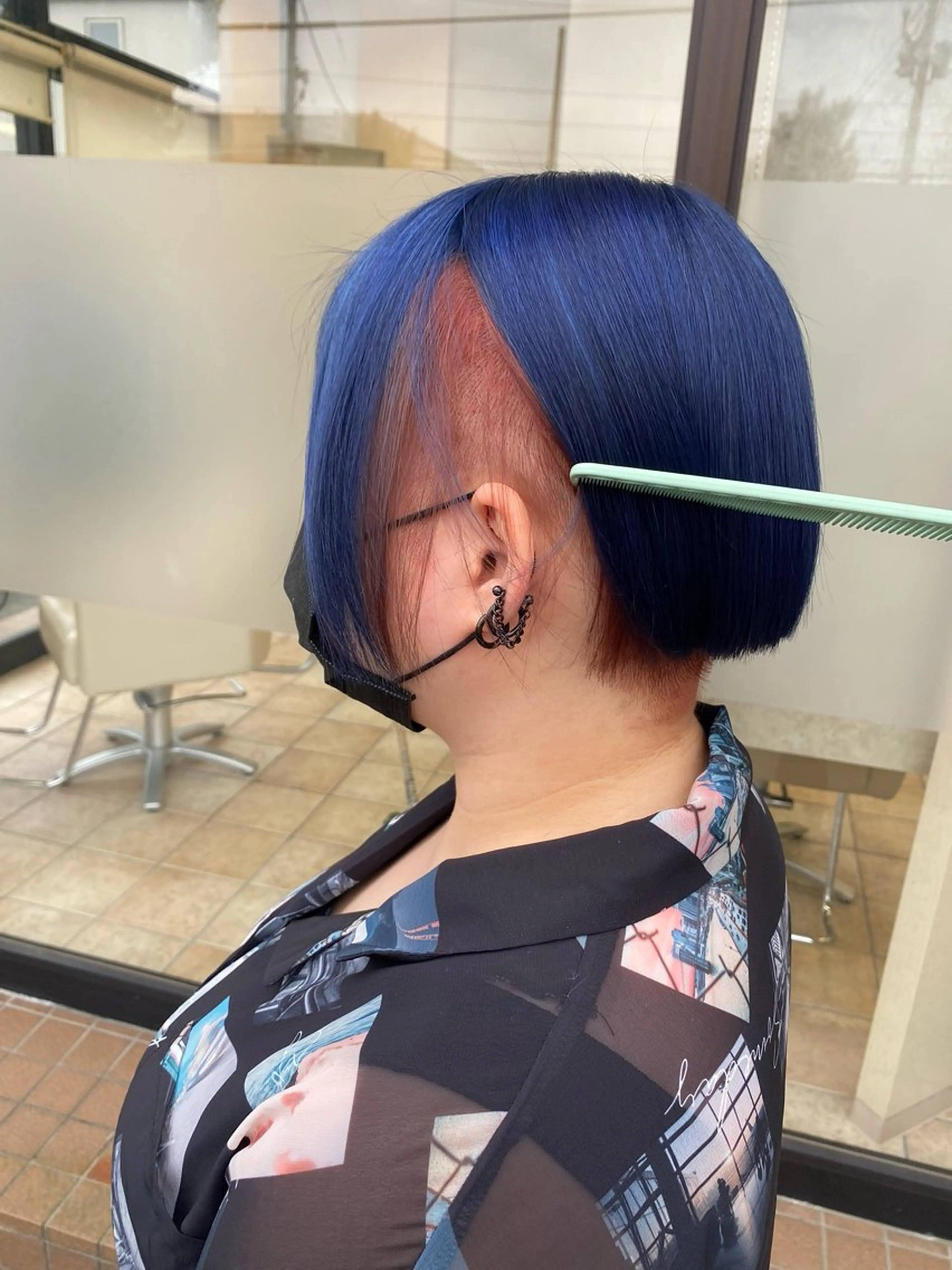 ショート ヘアカラー トリートメント 🇰🇷韓国風顔周り NANAMI🇰🇷のヘアスタイル