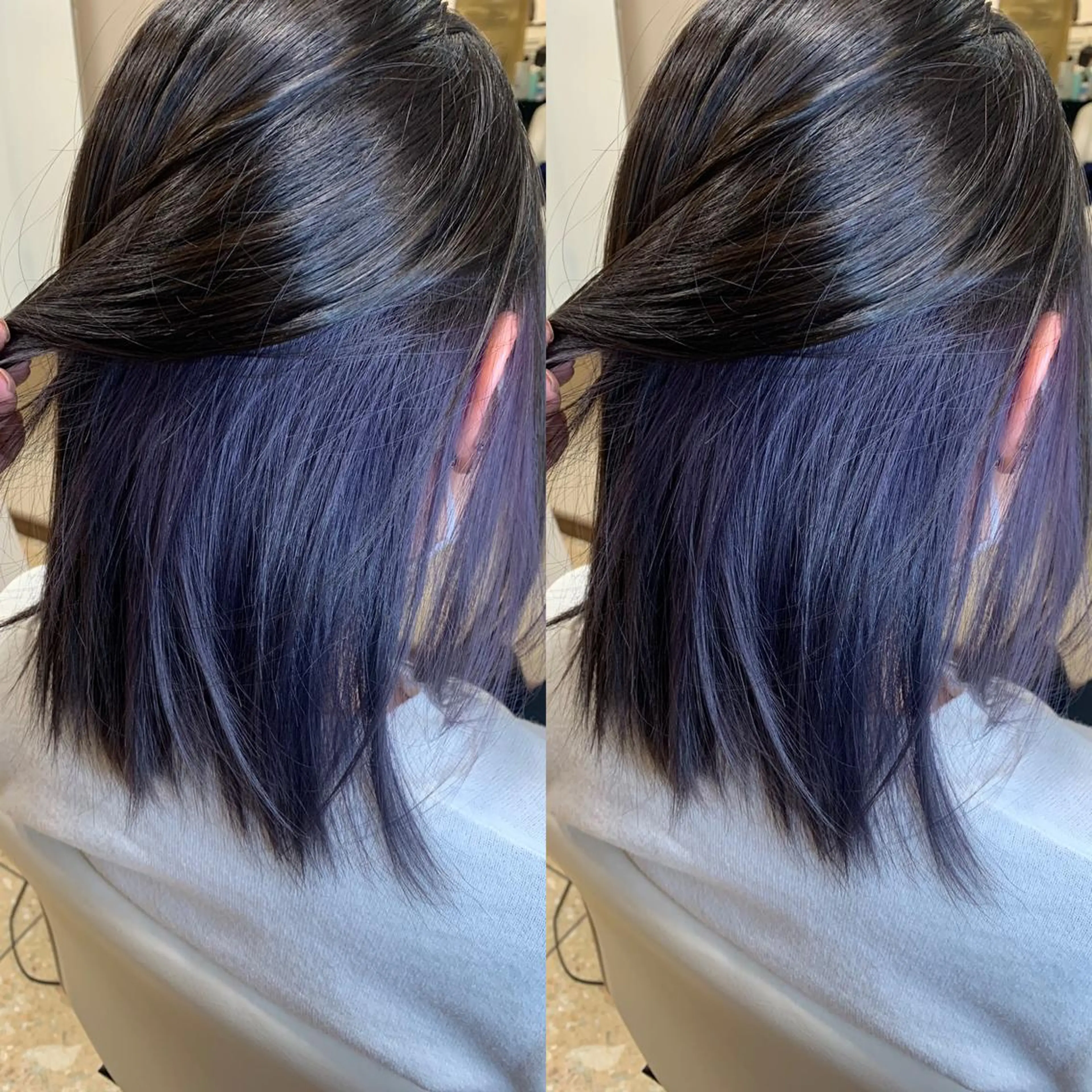 ミディアム カラー ブリーチ ケアブリーチ インナーカラー ヘアーサロンaxia所属・上田 英樹のヘアスタイル