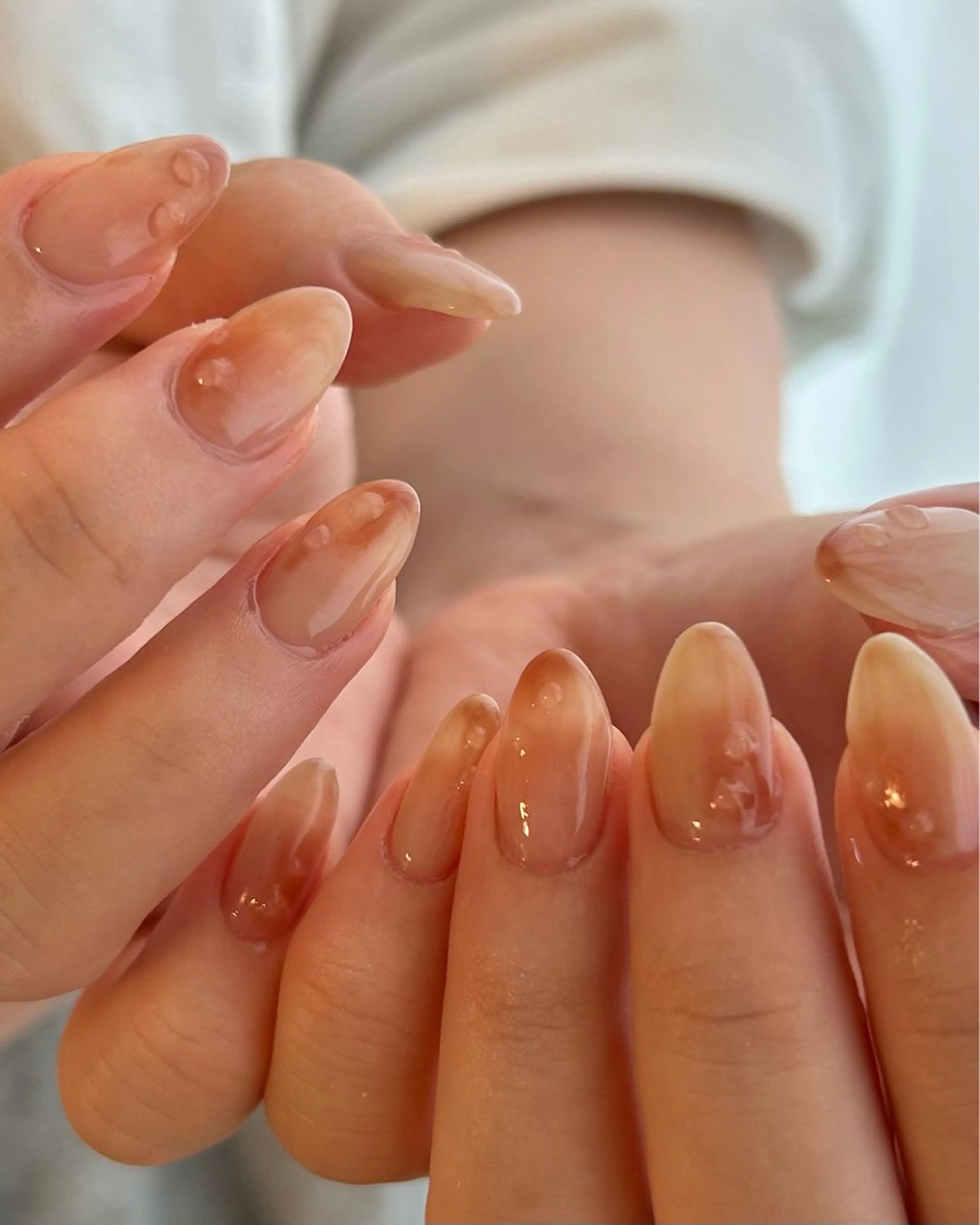 ネイル キラキラネイル マグネットネイル ニュアンスネイル オフィスネイル シンプルネイル ハンドネイル filonnail Shioのネイルデザイン