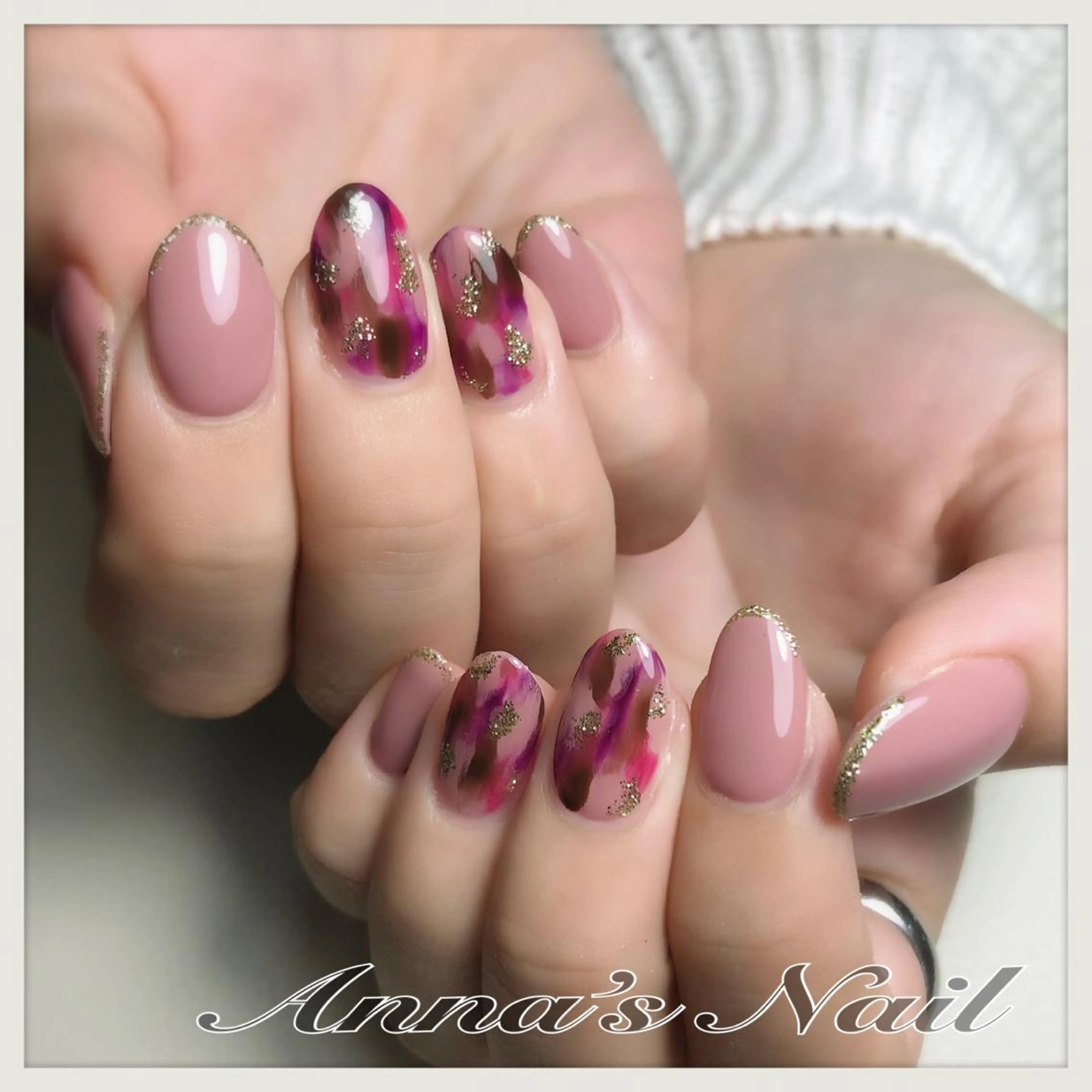 ネイル Anna’s Nail所属・清口 杏奈のネイルデザイン