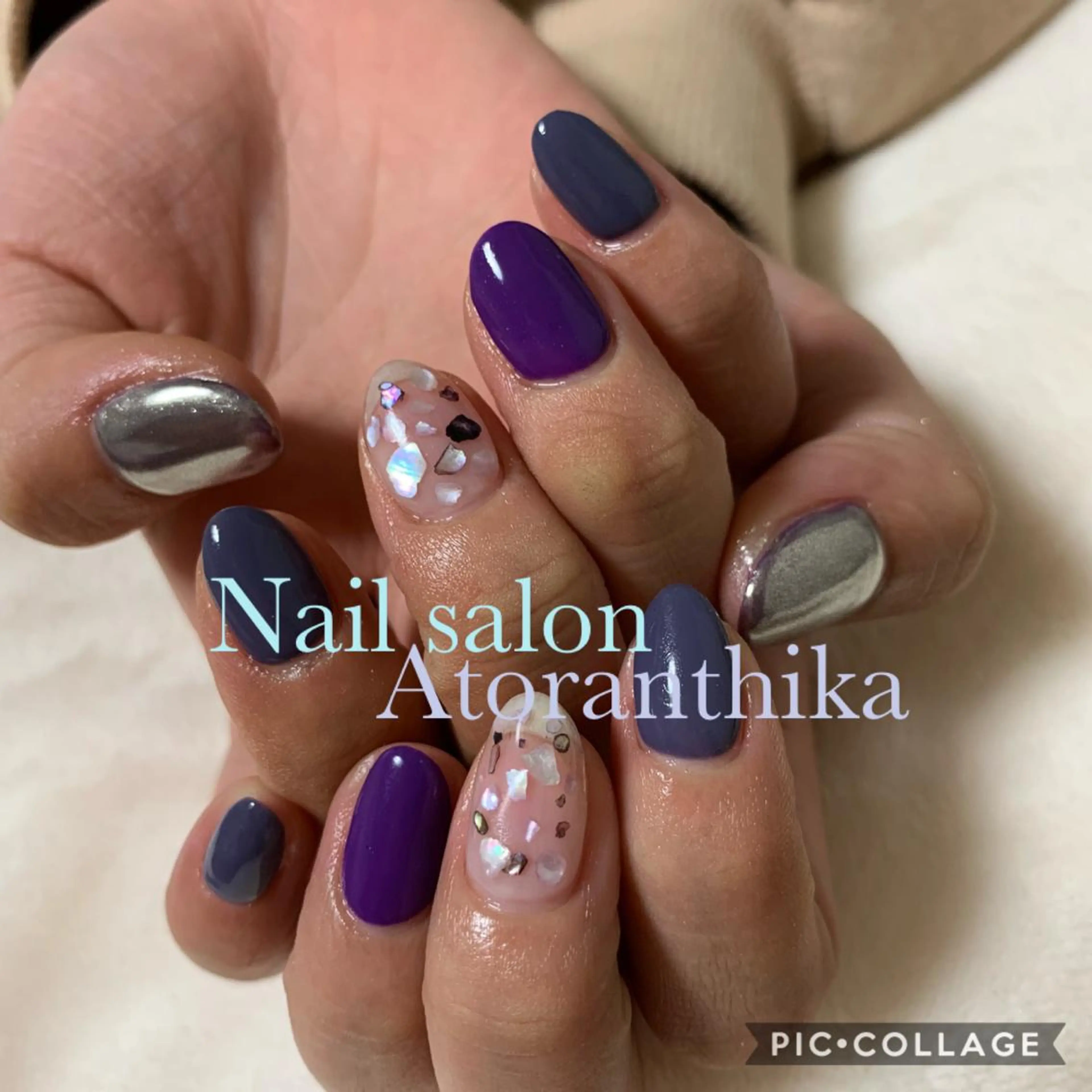ネイル ハンドネイル Nail salon Atlantica所属・Nail salon ✩ ｱﾄﾗﾝﾃｨｶのネイルデザイン