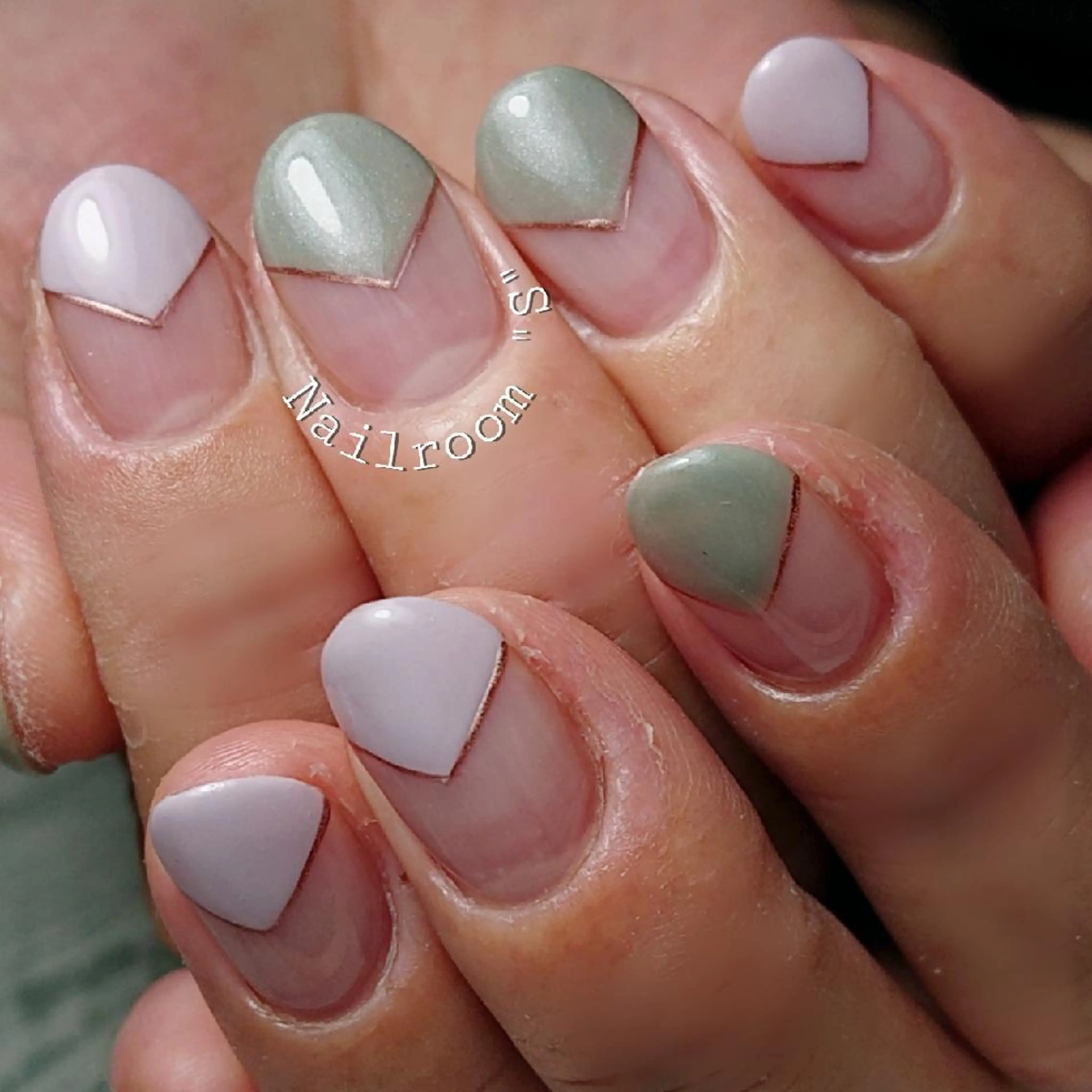 ネイル フレンチネイル シンプルネイル ハンドネイル ハンドケア Nail room  "S"  SAKAIのネイルデザイン