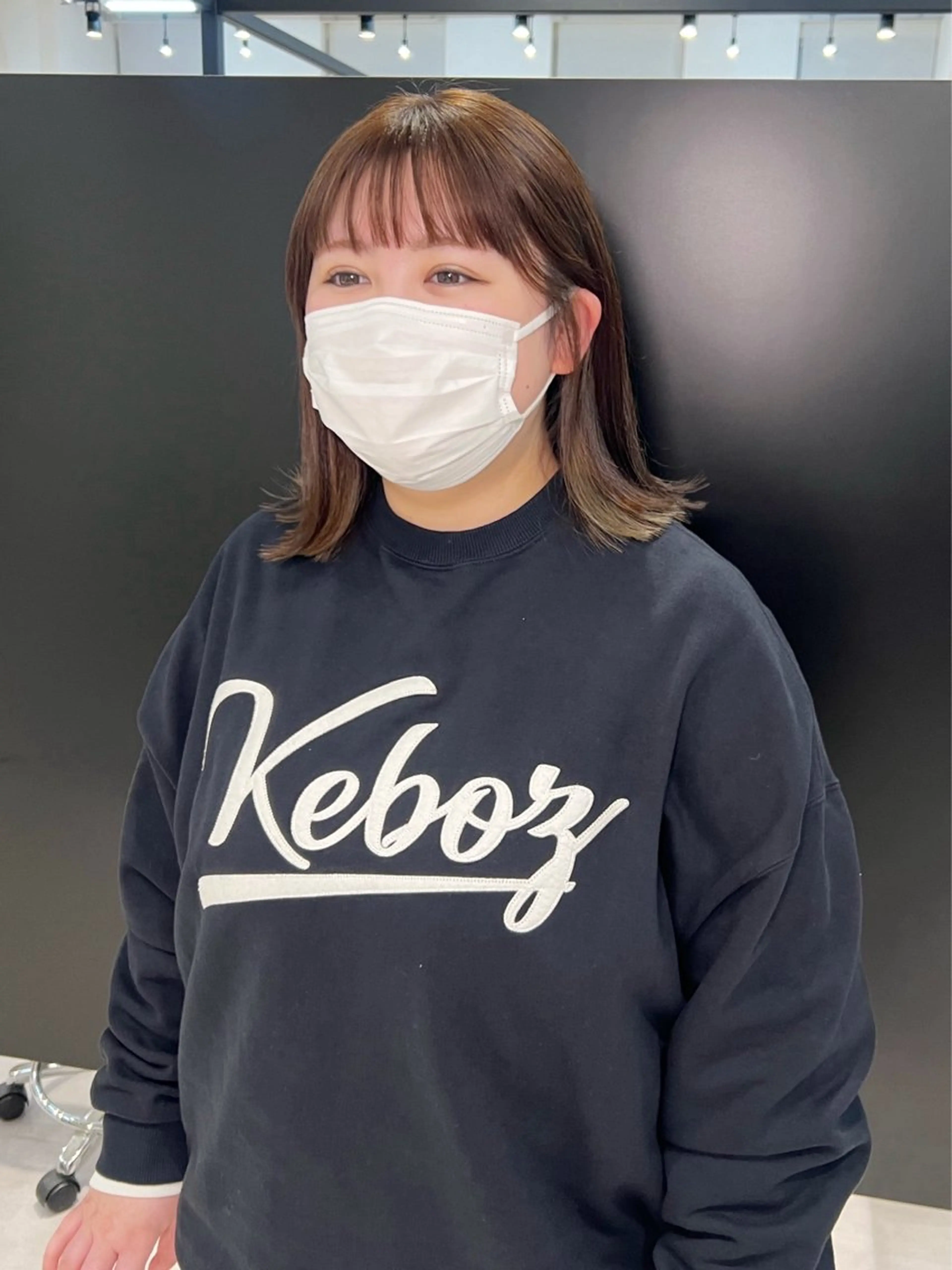 ミディアム カラー ヘアカラー トリートメント kimika🥑 メンズ/髪質改善のヘアスタイル