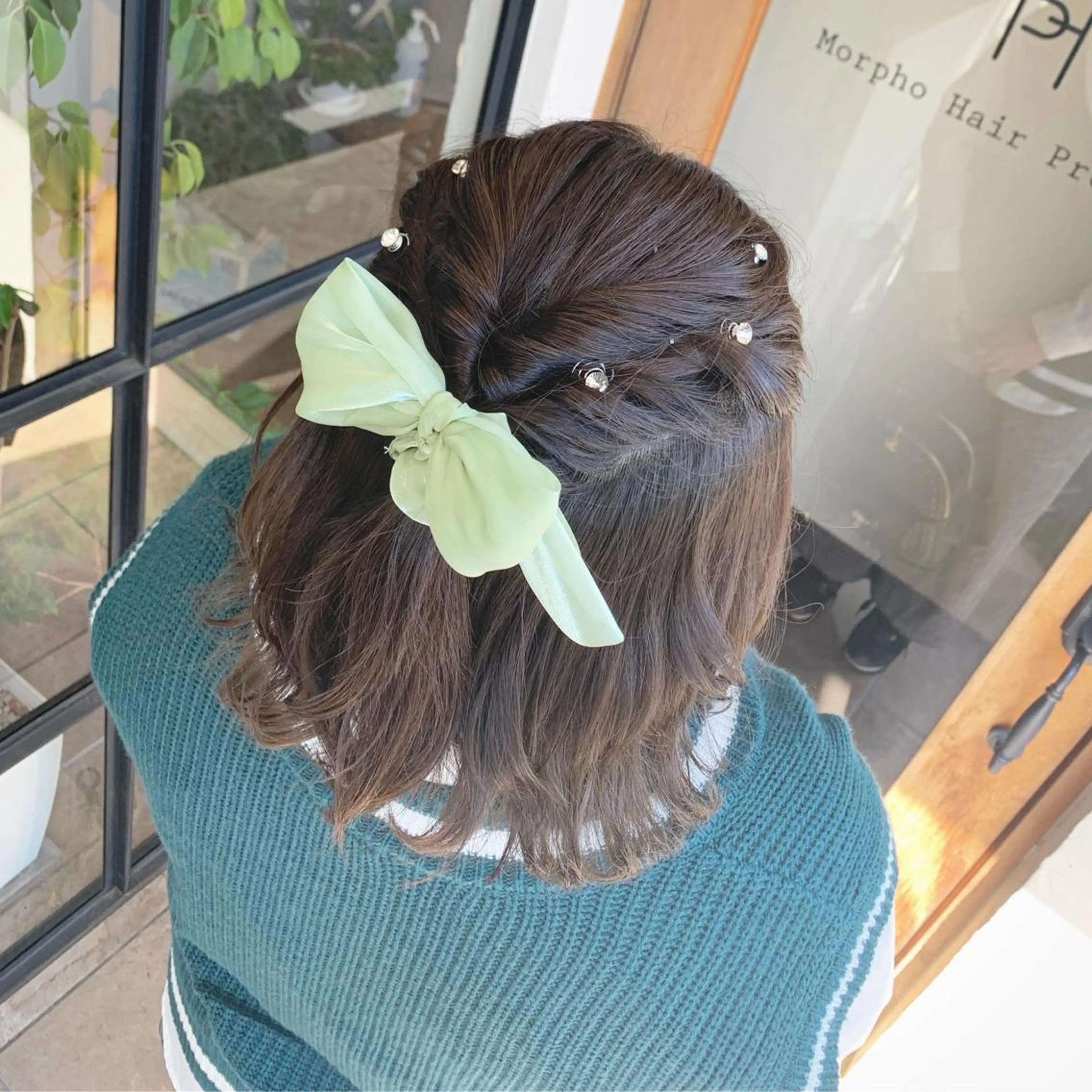 ショート デート ヘアセット Morpho Hair Product所属・井上 花音のヘアスタイル