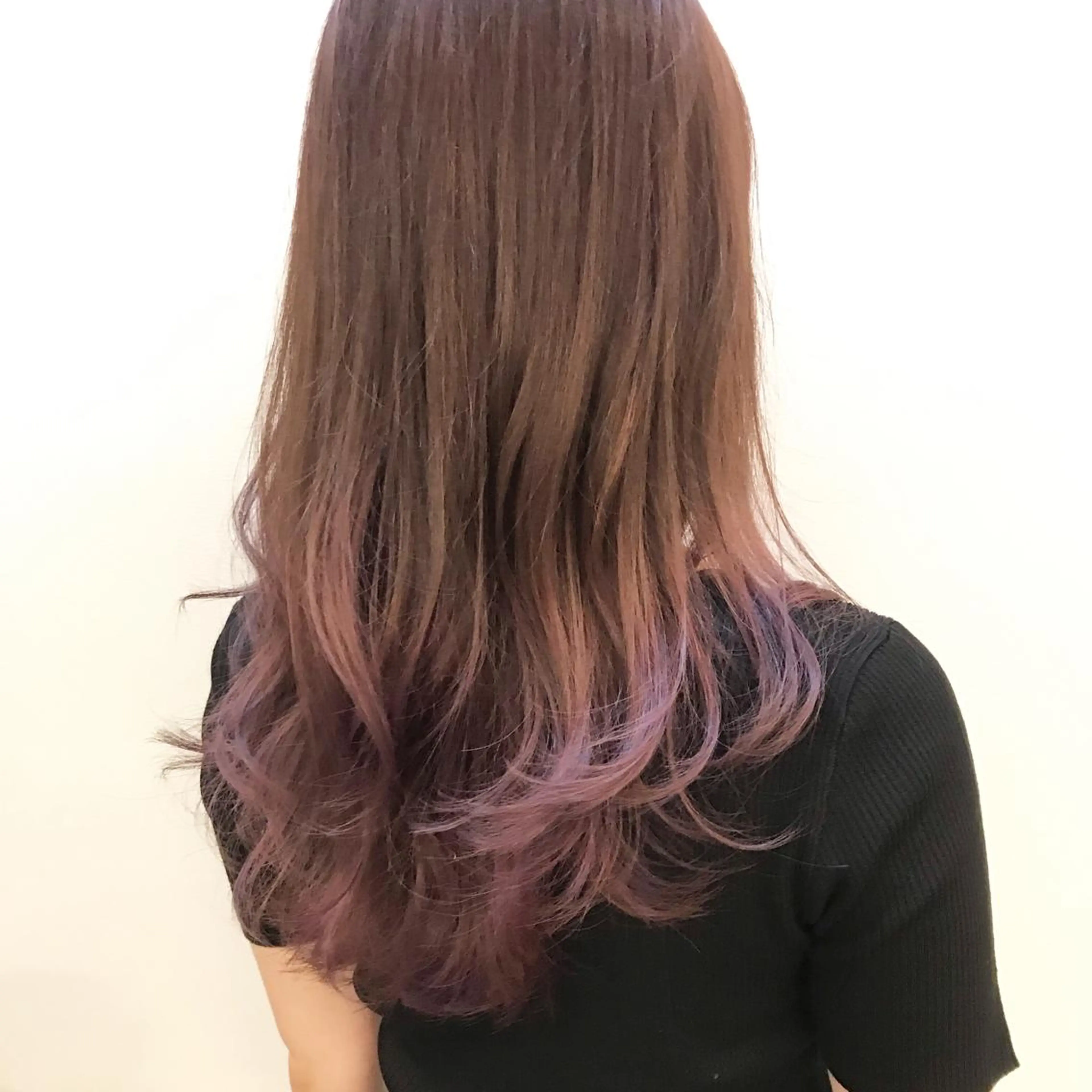 ロング カラー カット ヘアカラー トリートメント 嶋佐 昌大 シマサマオのヘアスタイル