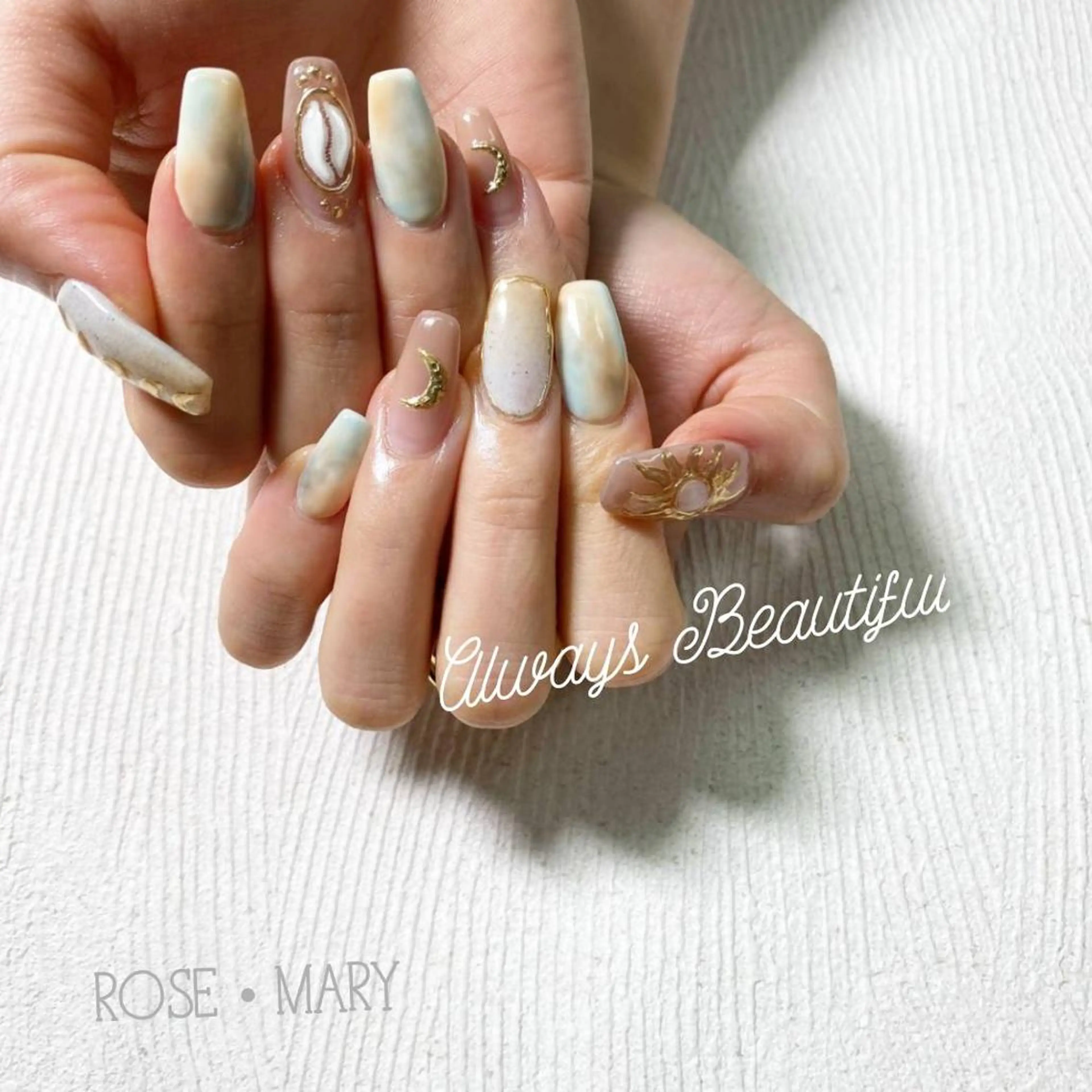 ネイル ハンドネイル ROSE・MARY 木村のネイルデザイン