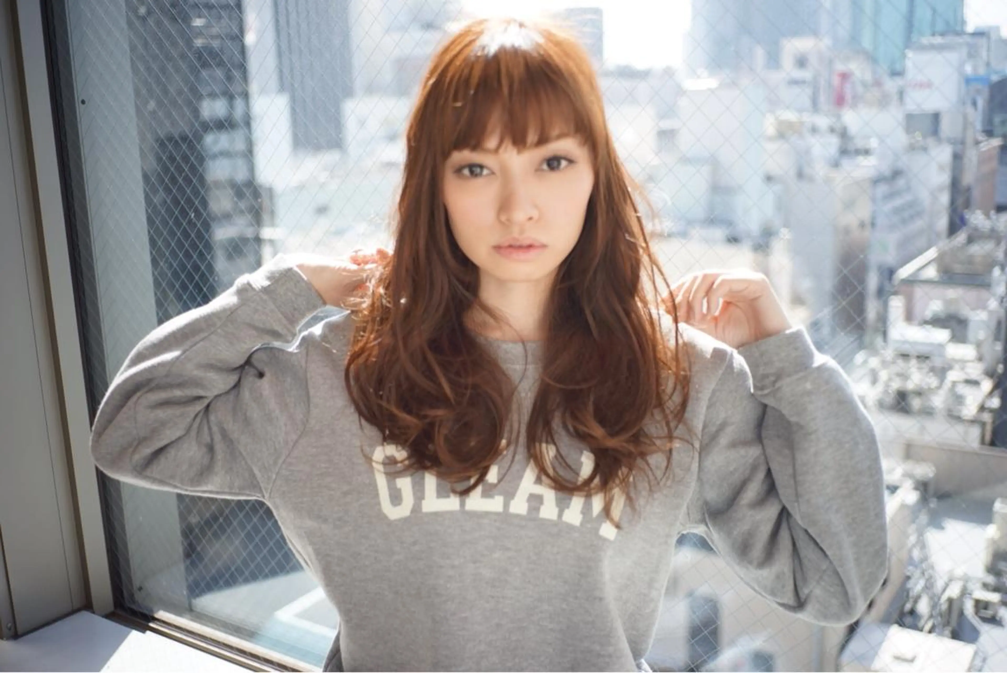ロング Soleriaソレリア所属・傷みが少ないカラー/ 美髪矯正/山口玲緒奈のヘアスタイル