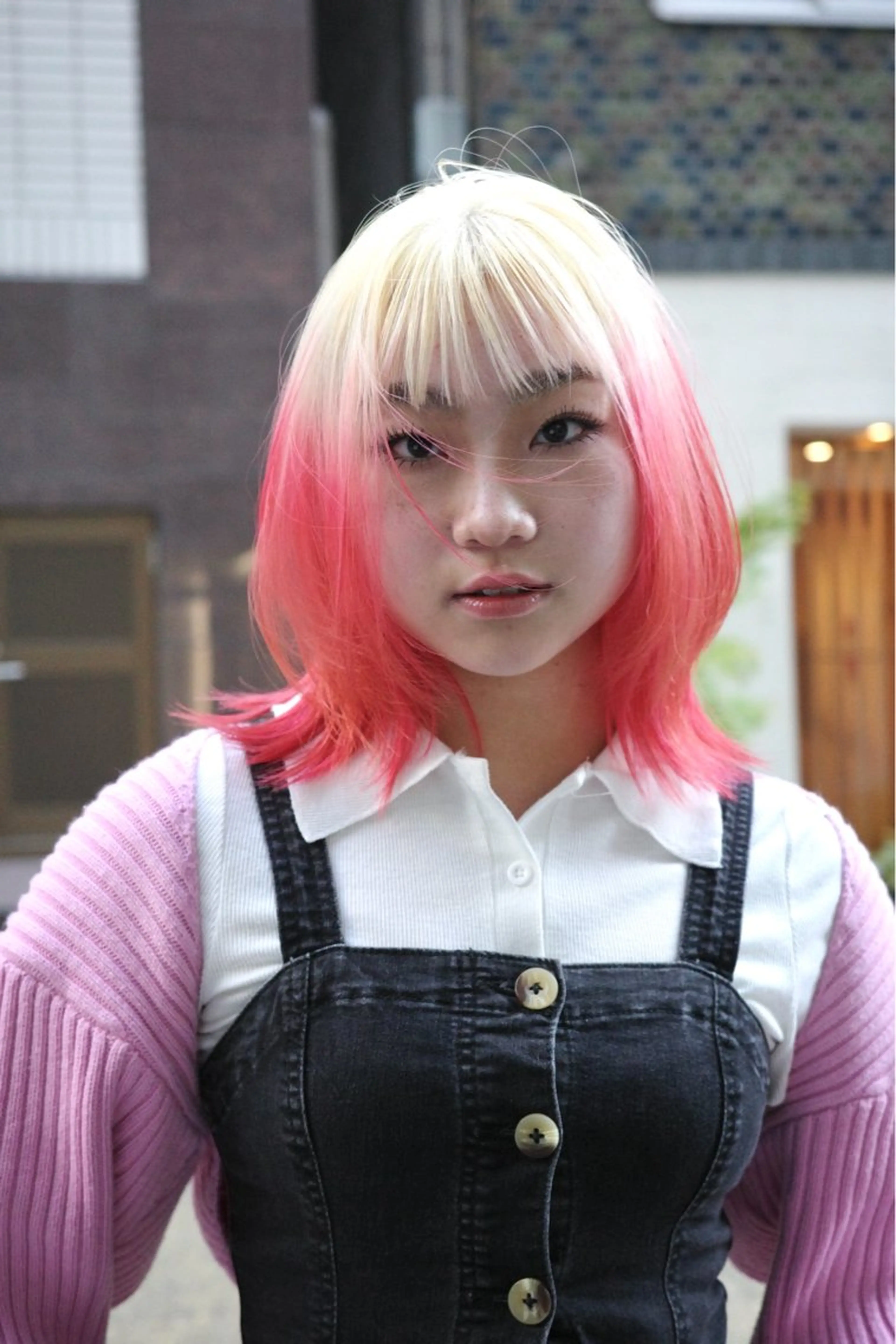 ショート カラー ヘアカラー 梅田のブリーチ特化 美容師KAI🥰のヘアスタイル