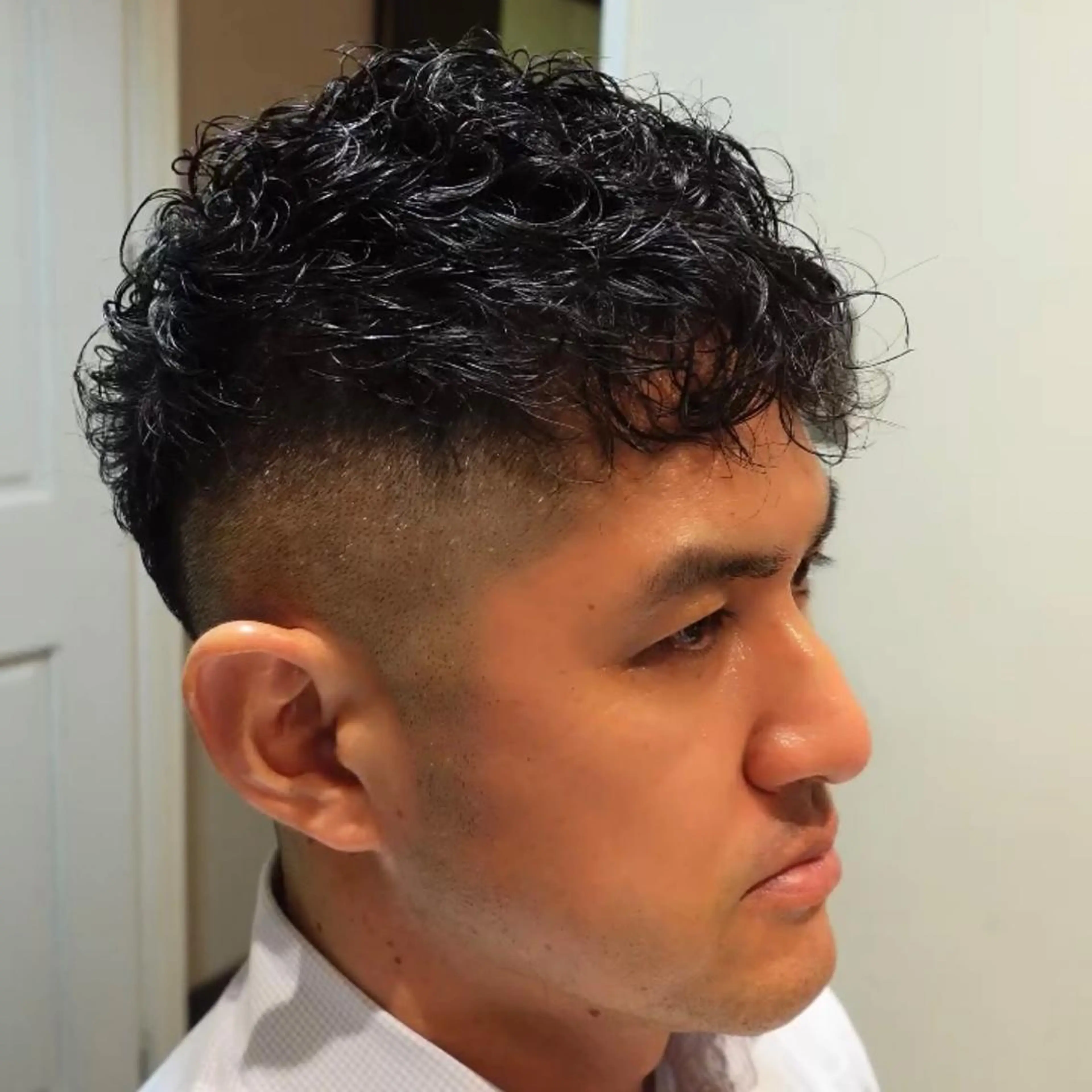 ショート パーマ メンズ メンズパーマ ショートヘア ヨリソイhair salon所属・浦添メンズ 経験20年／のヘアスタイル